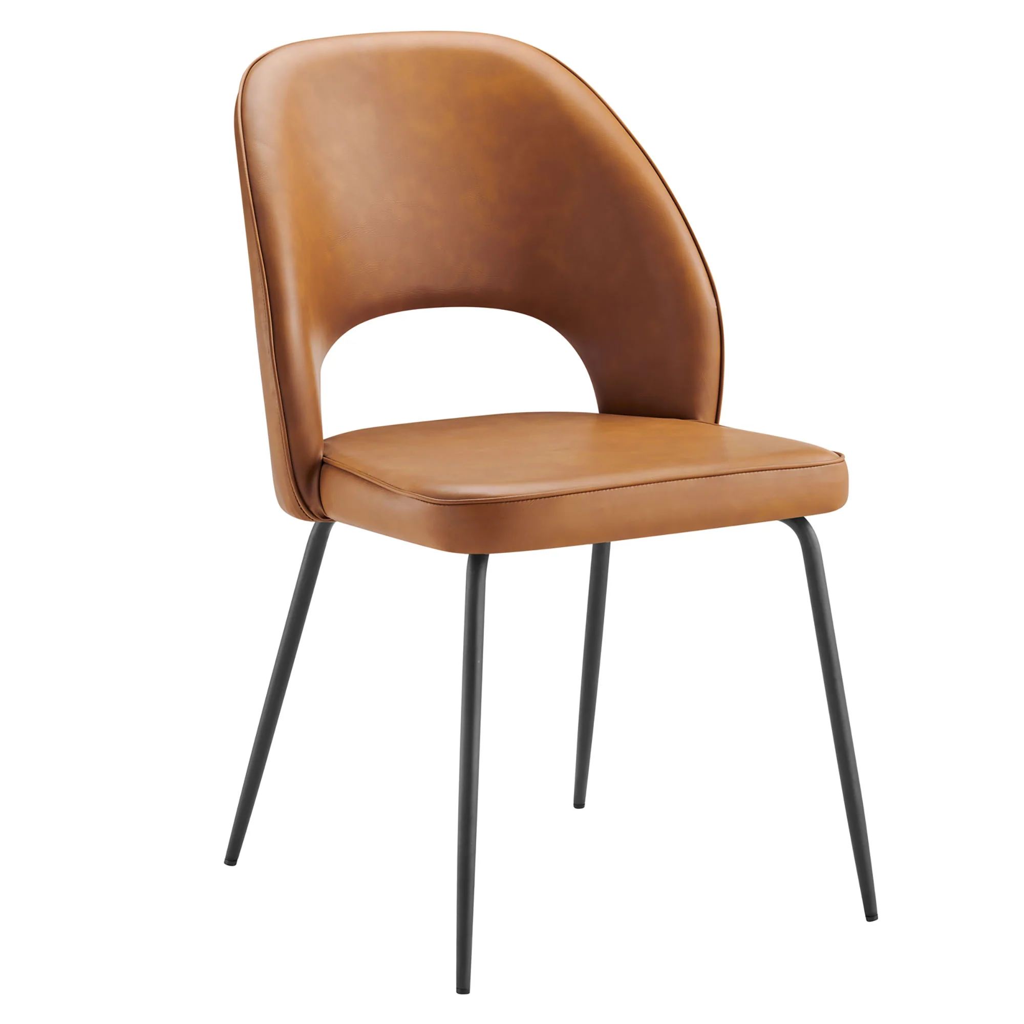 Nico Vegan Leather Dining Chair Set of 2 by Modway - Image 3