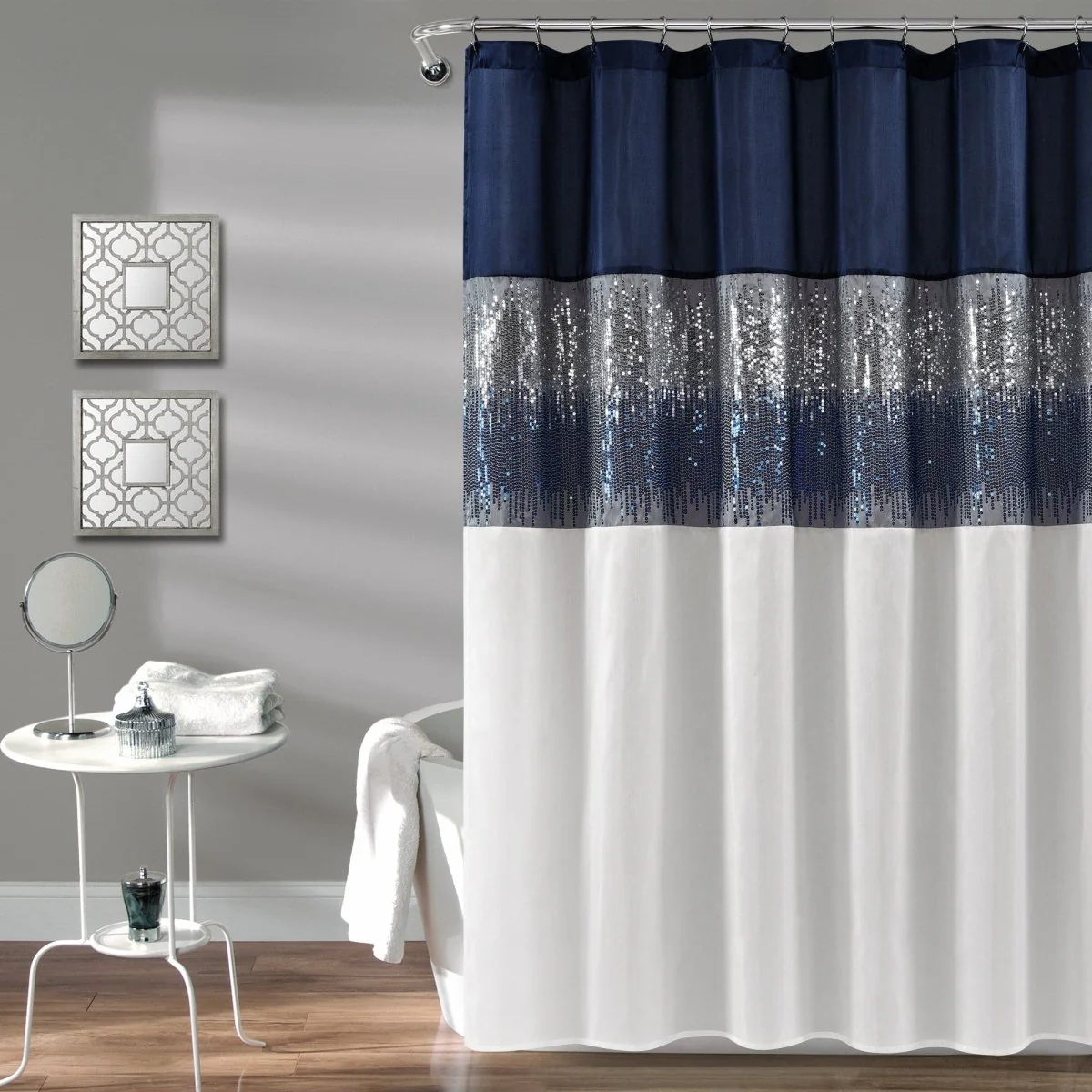 Night Sky Shower Curtain - Image 2