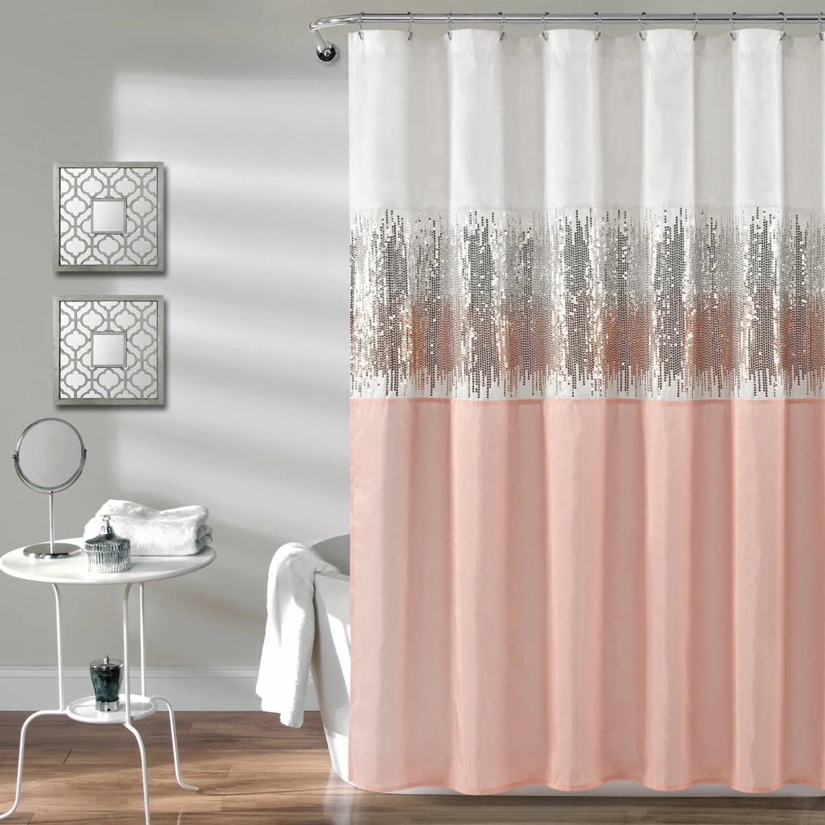 Night Sky Shower Curtain - Image 4