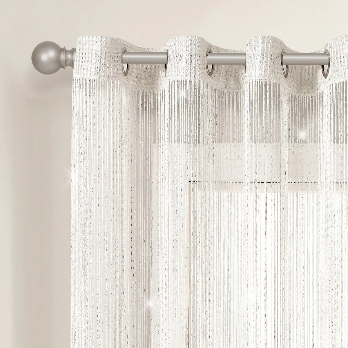 Night Sky String Thread Window Curtain Panel - Image 5