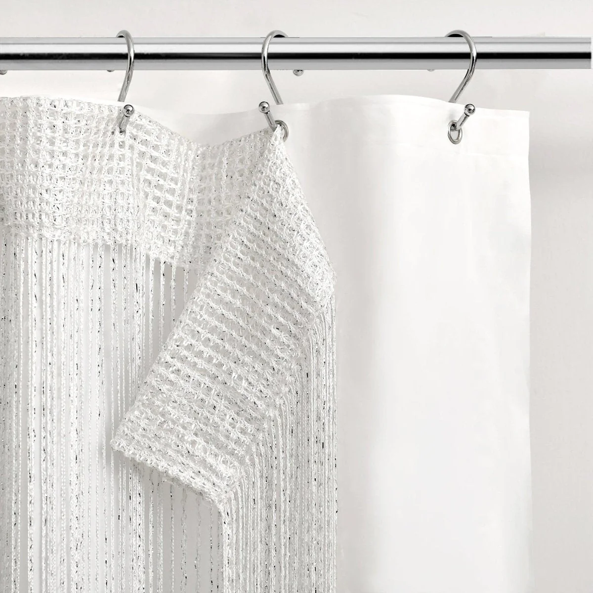 Night Sky String Thread With Peva Lining Shower Curtain Set - Image 3