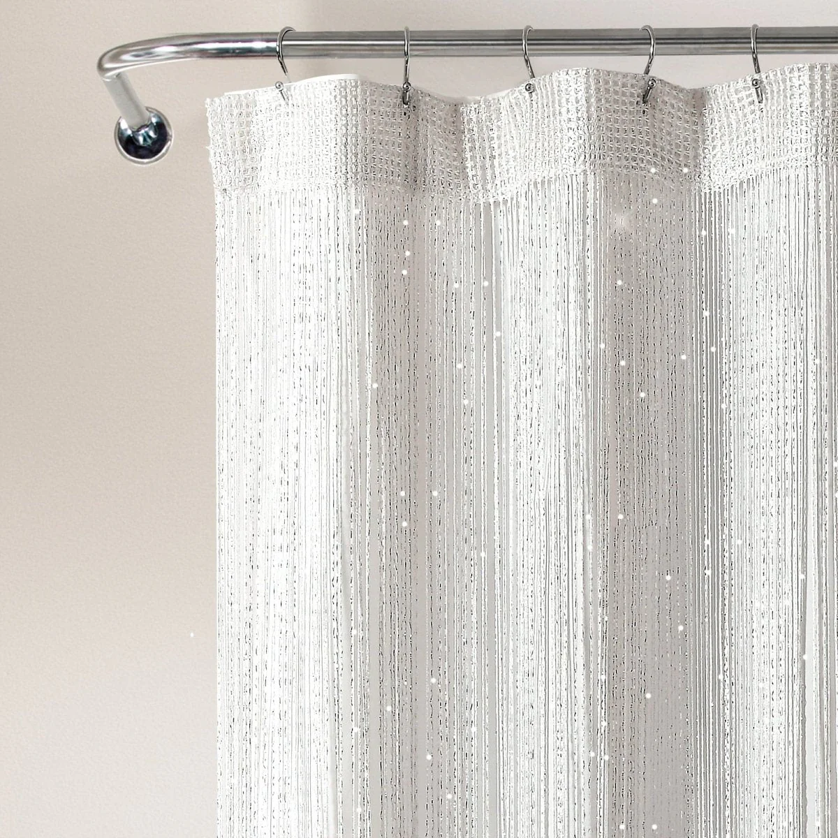 Night Sky String Thread With Peva Lining Shower Curtain Set - Image 4
