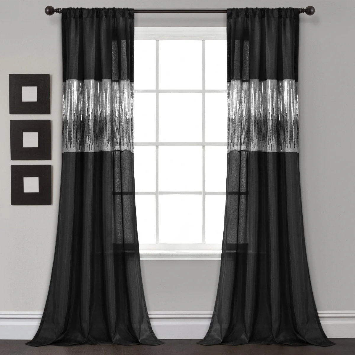 Night Sky Window Curtain Panel - Image 3