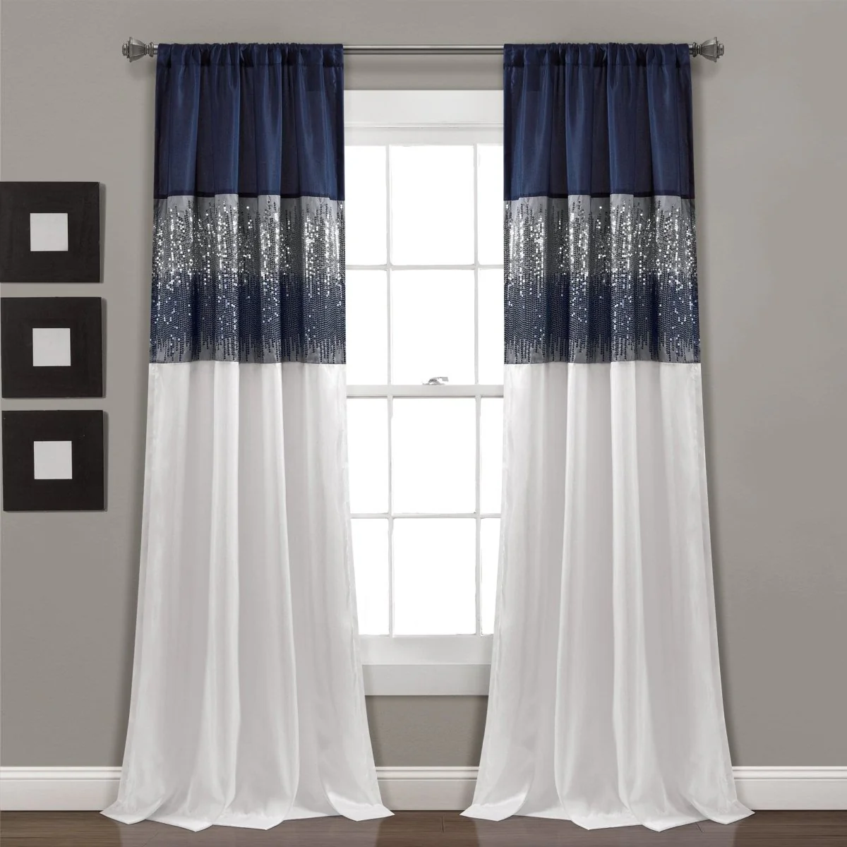Night Sky Window Curtain Panel - Image 4