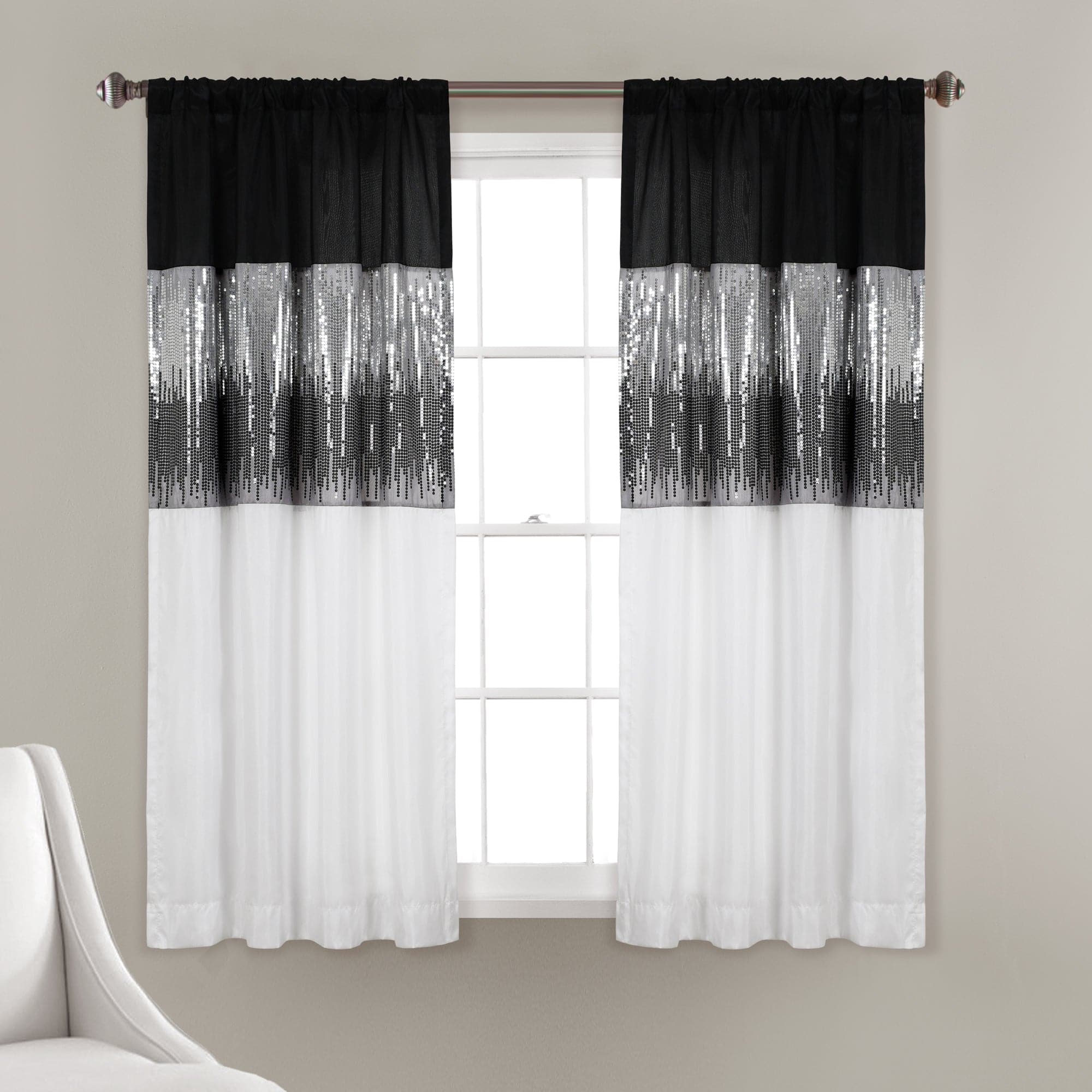 Night Sky Window Curtain Panel - Image 65