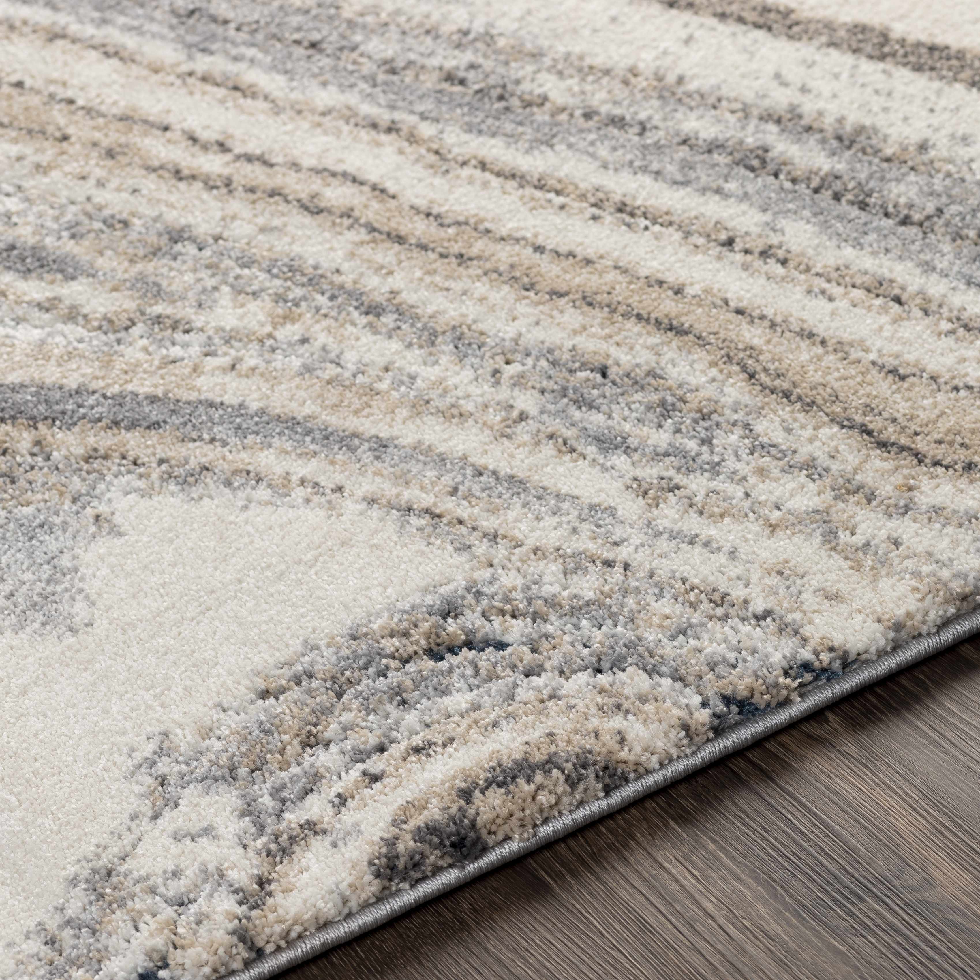 Nillumbik Gray Marble Design Rug - Image 4