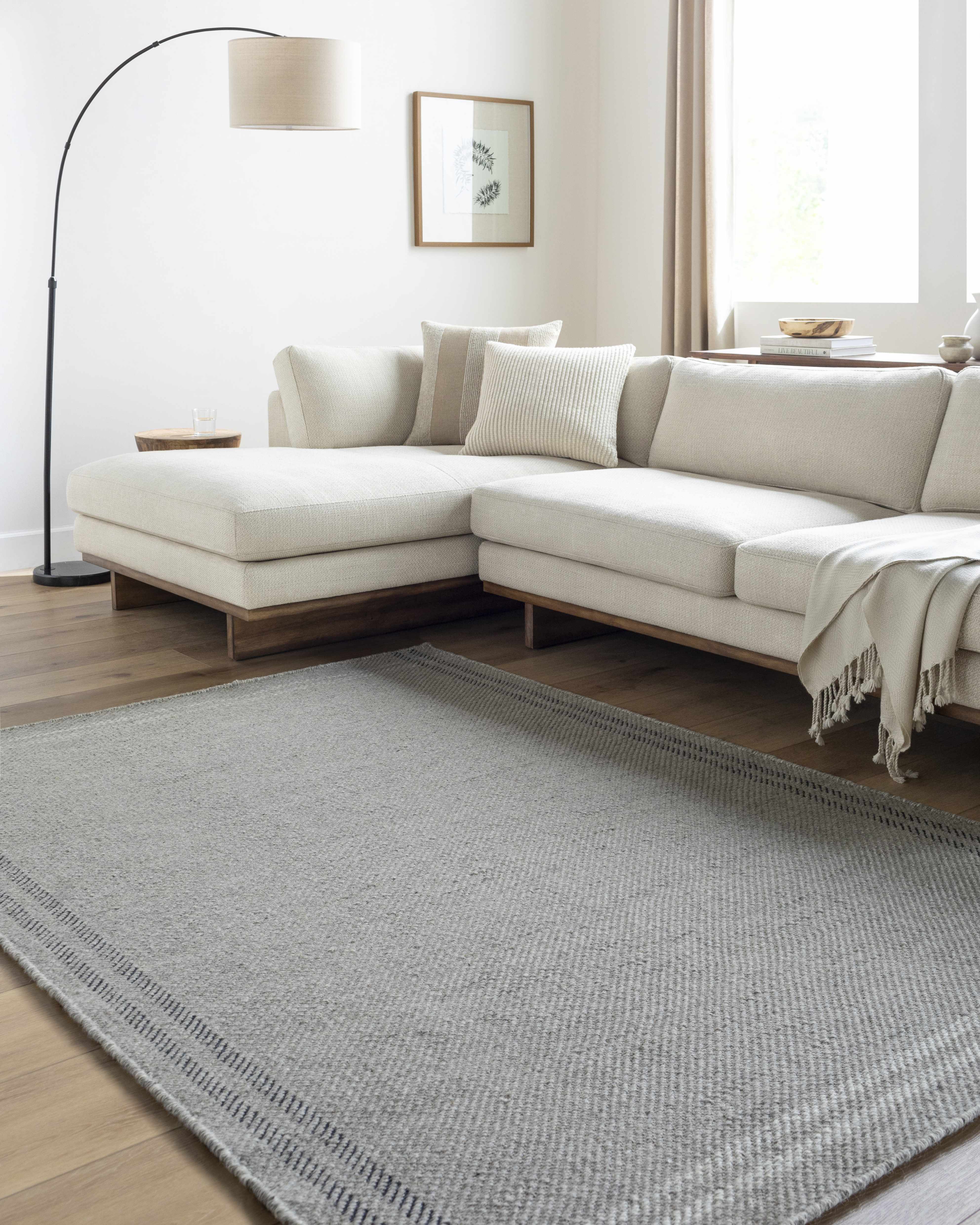 Nimue Ivory Area Rug - Clearance - Image 2