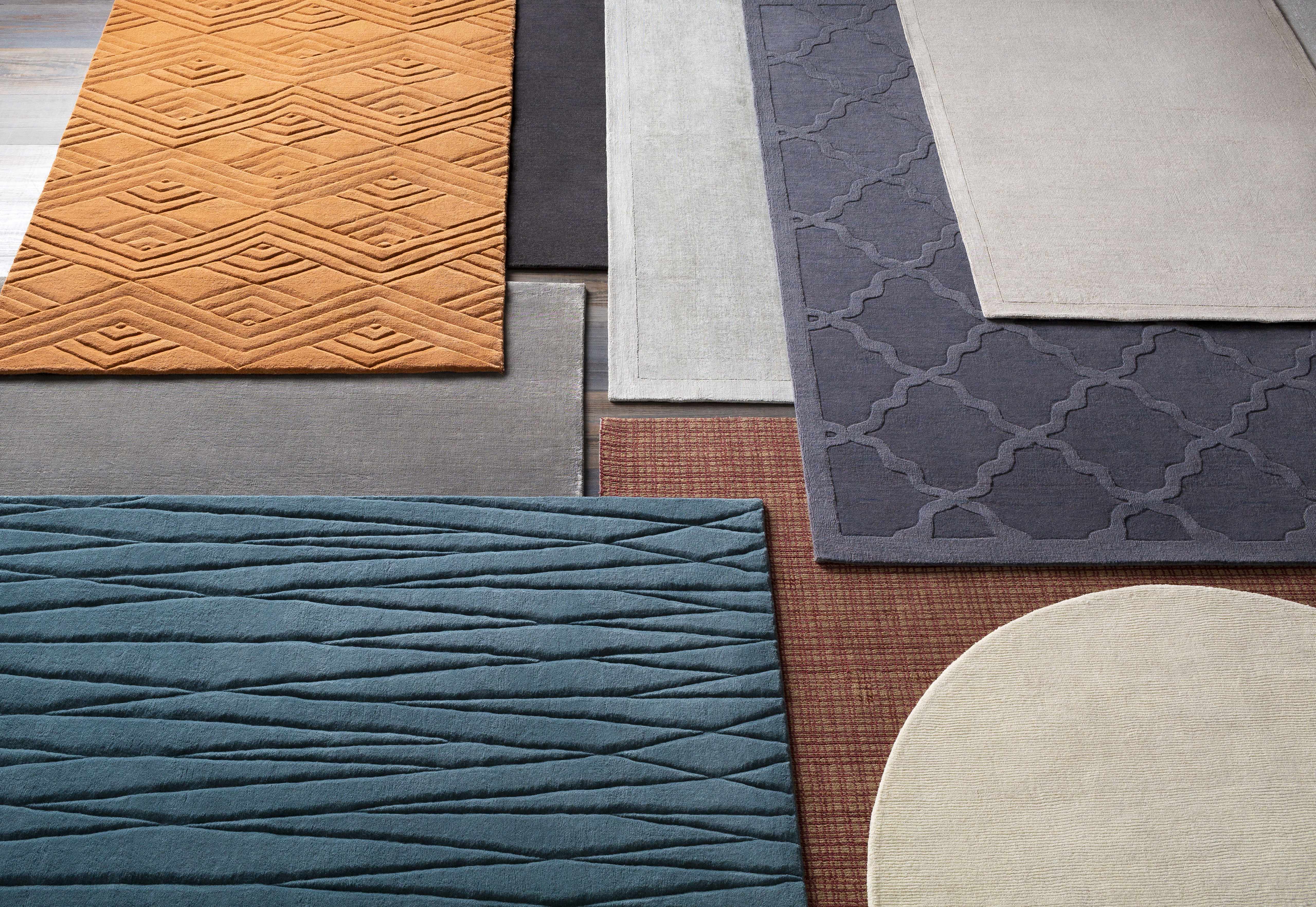 Niota Sheen Light Gray Premium Rug - Image 7