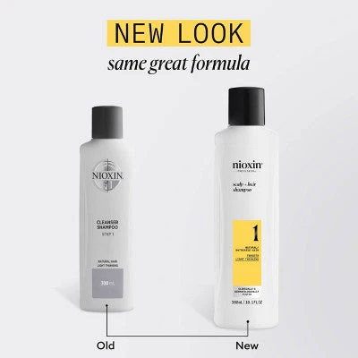 Nioxin System 1 Shampoo Cleanser 10.1 fl oz - New - Image 9