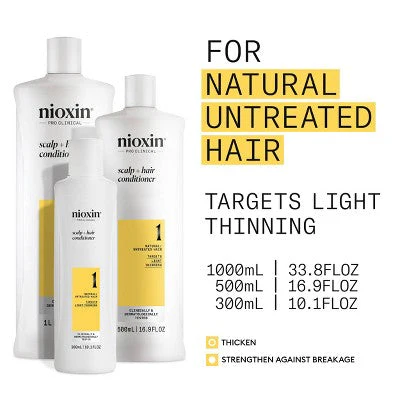 Nioxin System 1 Therapy Conditioner 10.1 fl oz - Image 3