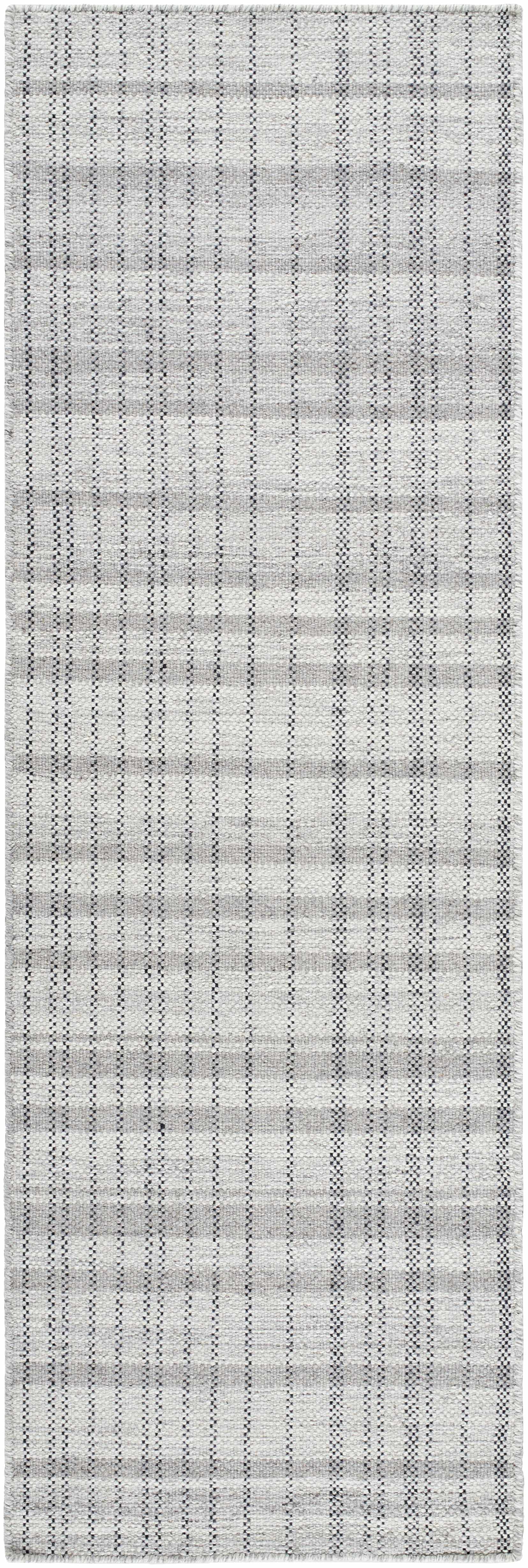 Nissa Blue Gray Checkered Area Rug - Clearance - Image 8