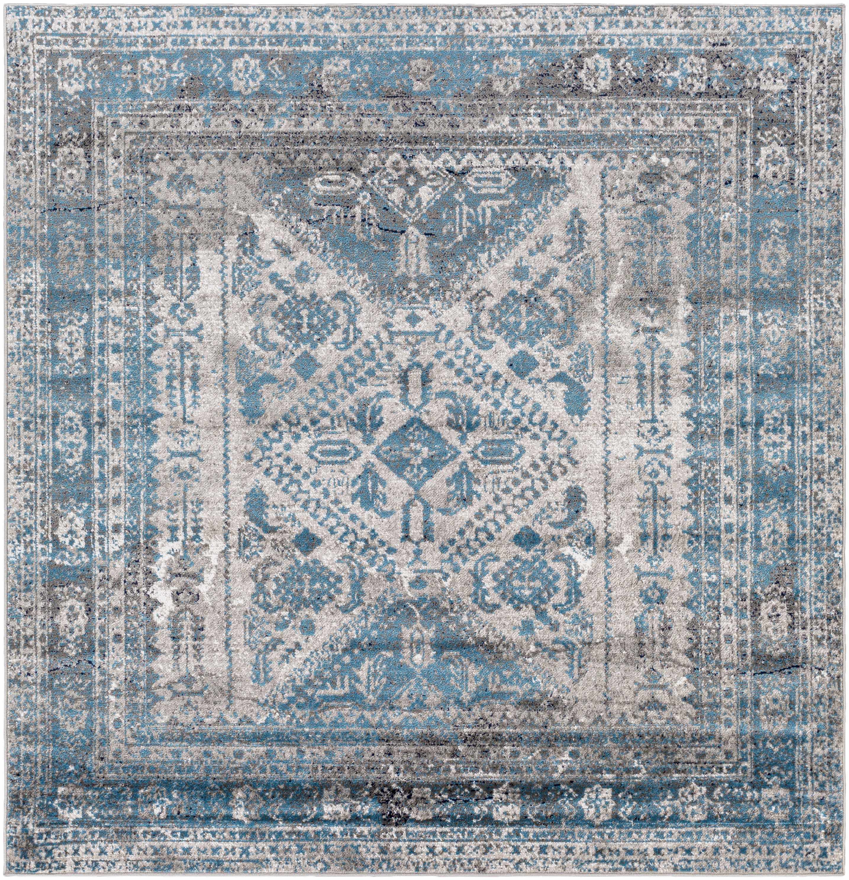 Nisula Traditional Blue Rug - Image 14