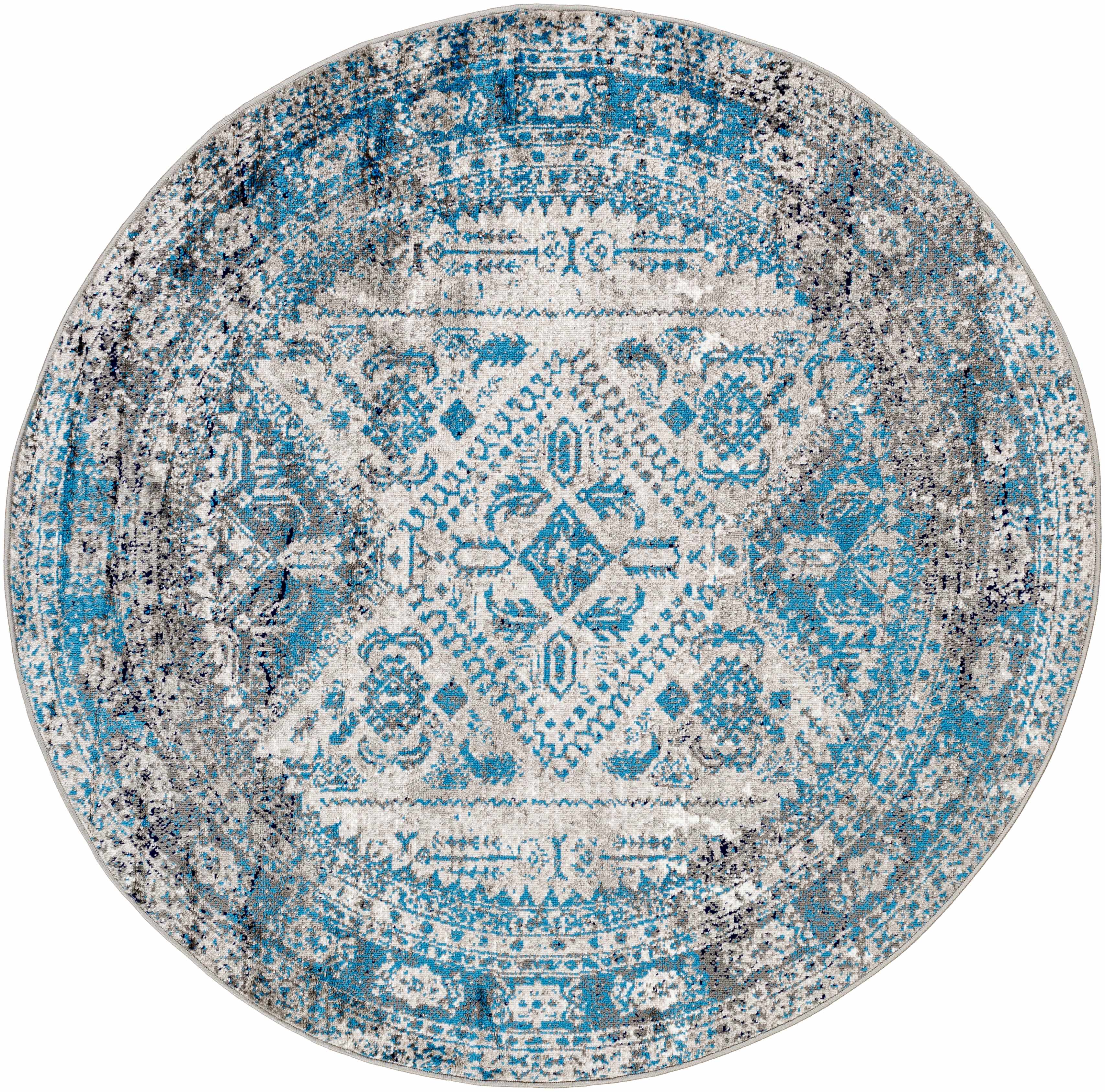 Nisula Traditional Blue Rug - Image 15