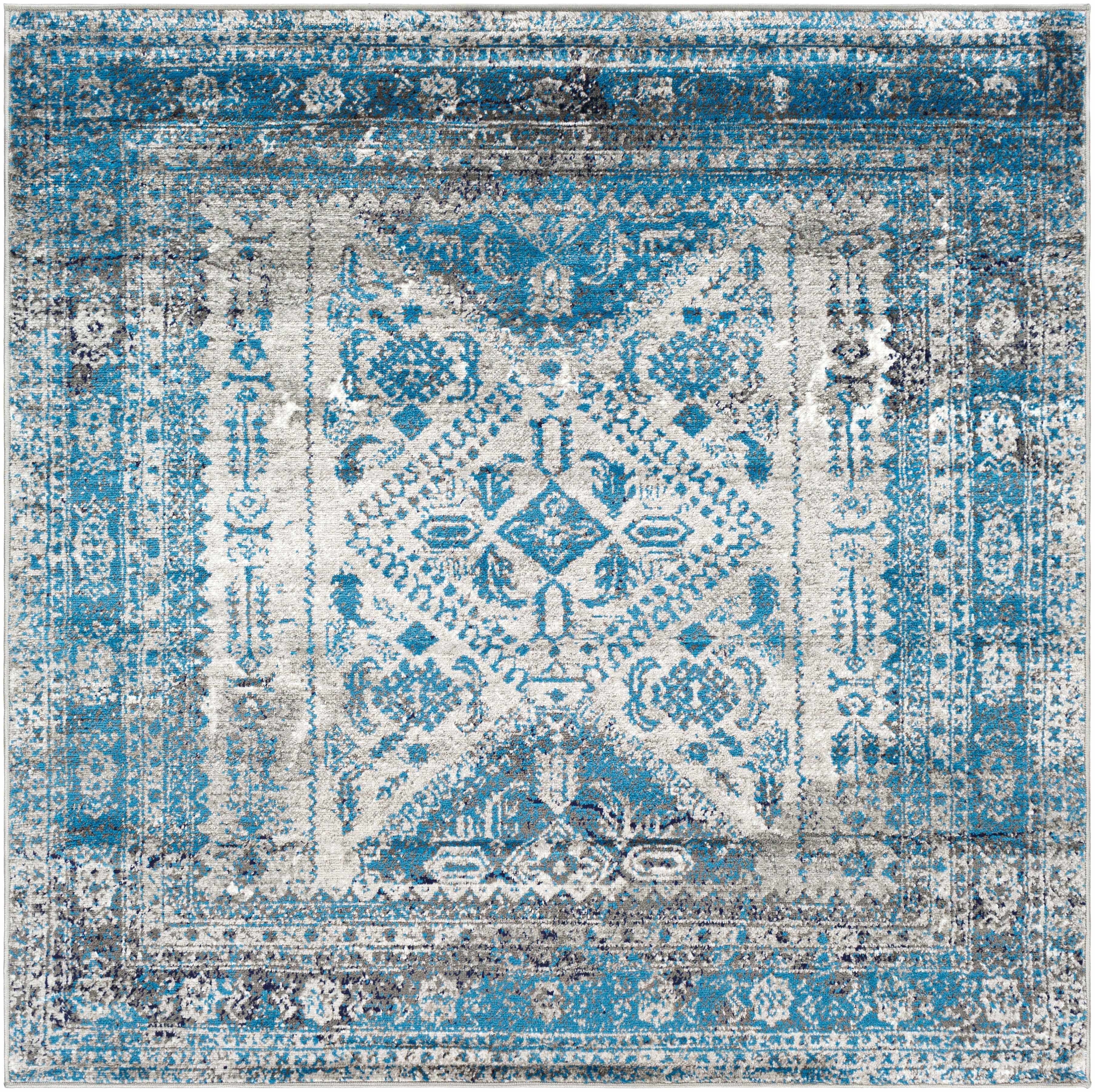 Nisula Traditional Blue Rug - Image 16