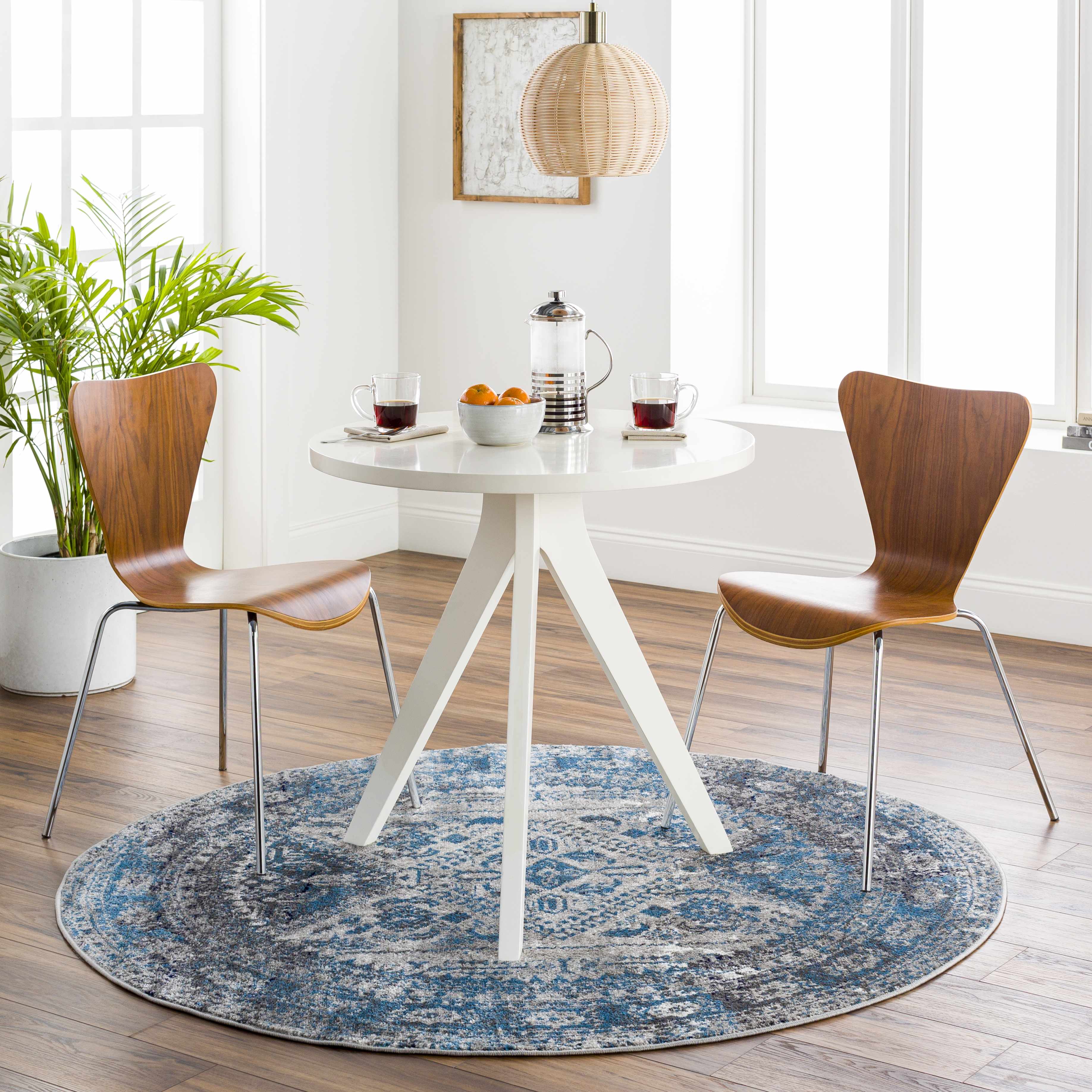 Nisula Traditional Blue Rug - Image 18