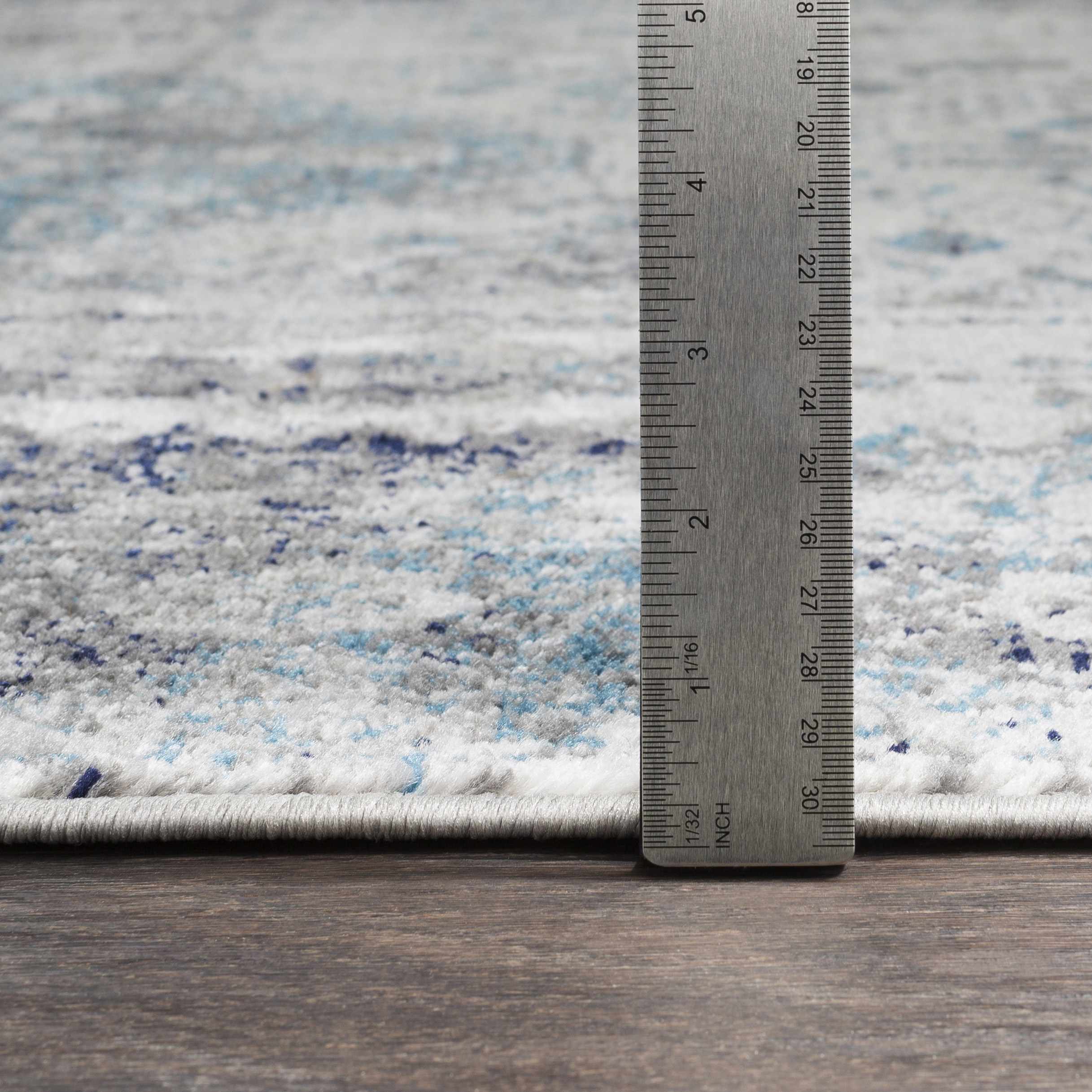 Nisula Traditional Blue Rug - Image 7