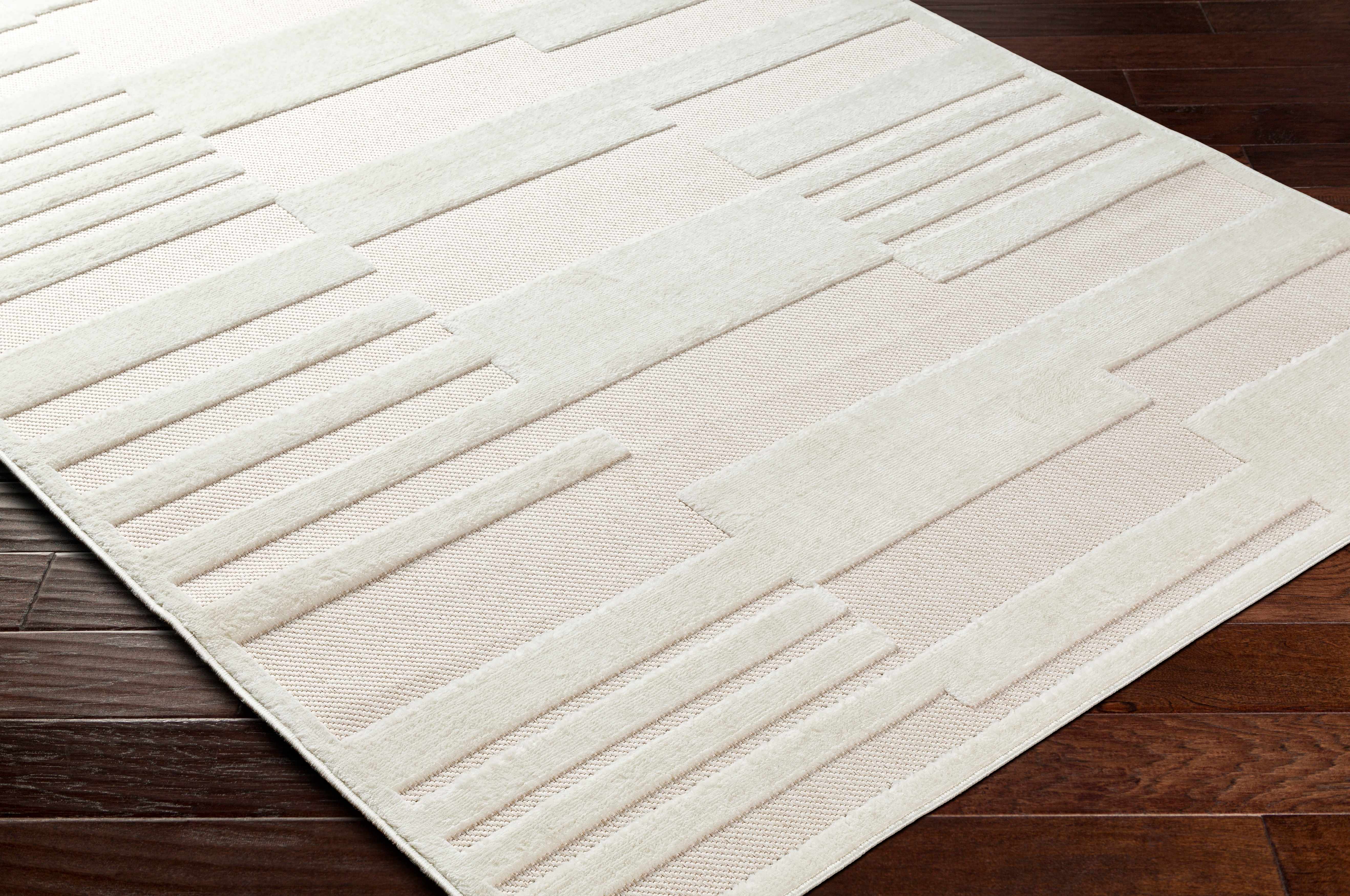 Nita Cream Outdoor Rug - Clearance - Image 3