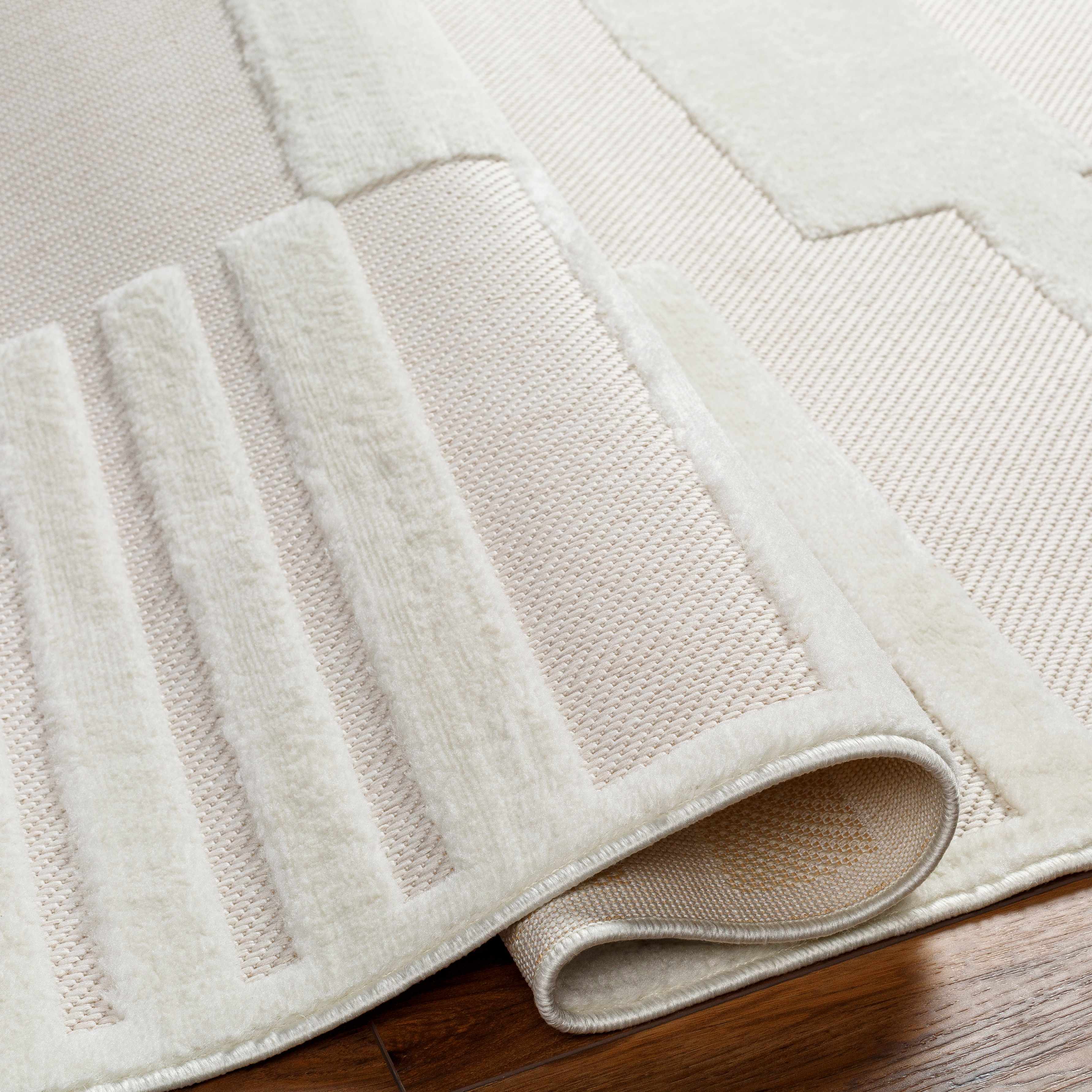 Nita Cream Outdoor Rug - Clearance - Image 5