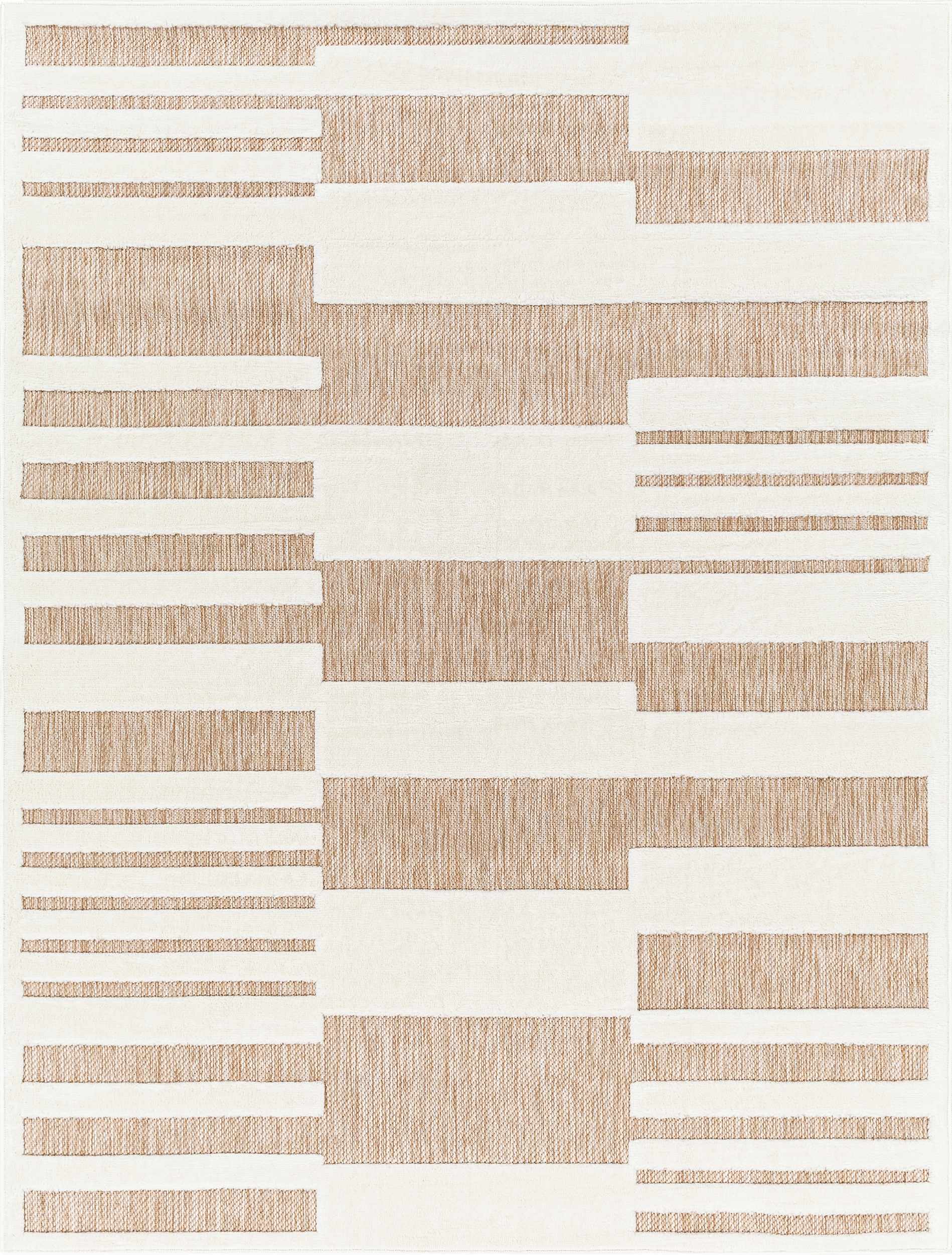 Nita Tan Outdoor Rug - Clearance - Image 2