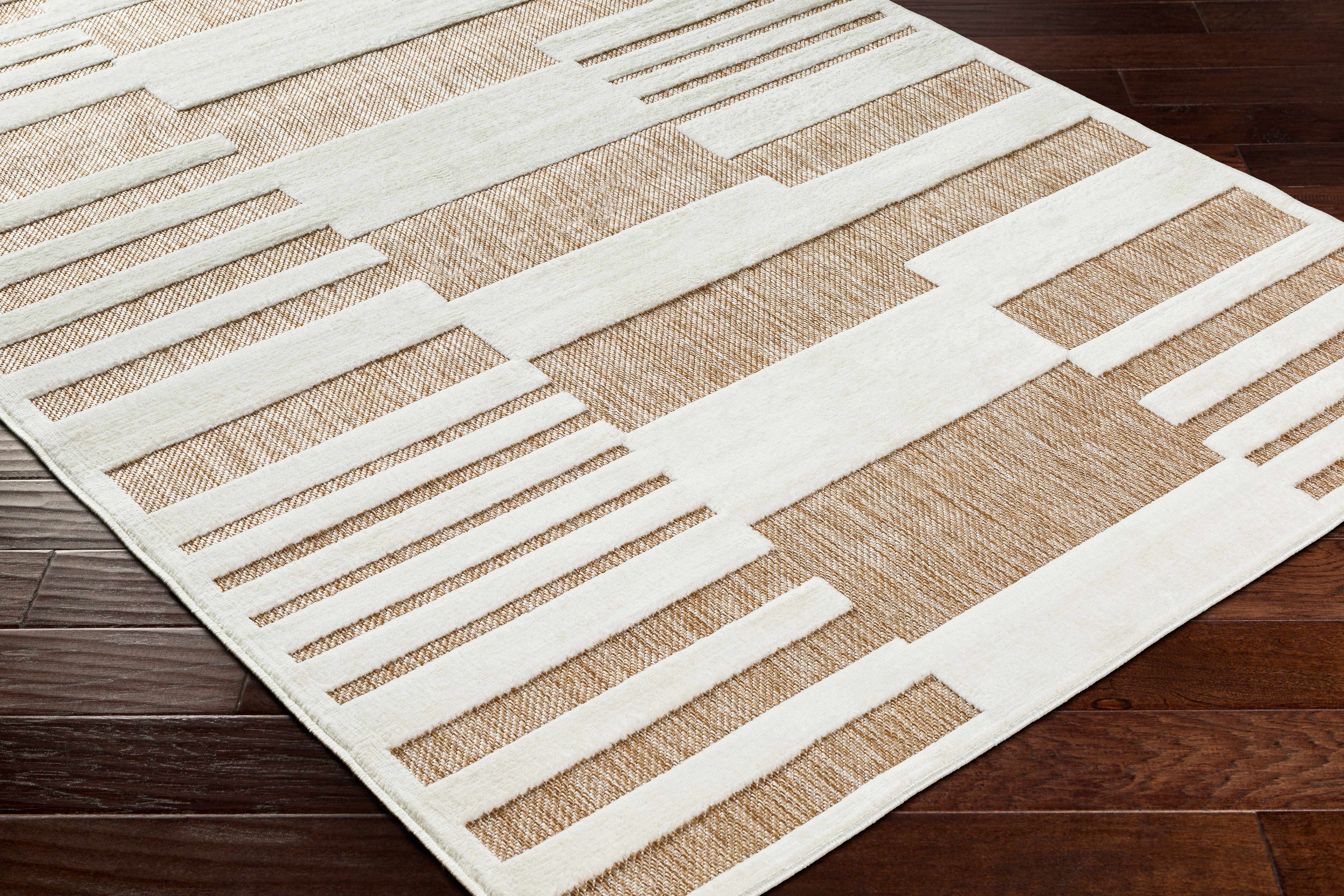 Nita Tan Outdoor Rug - Clearance - Image 5