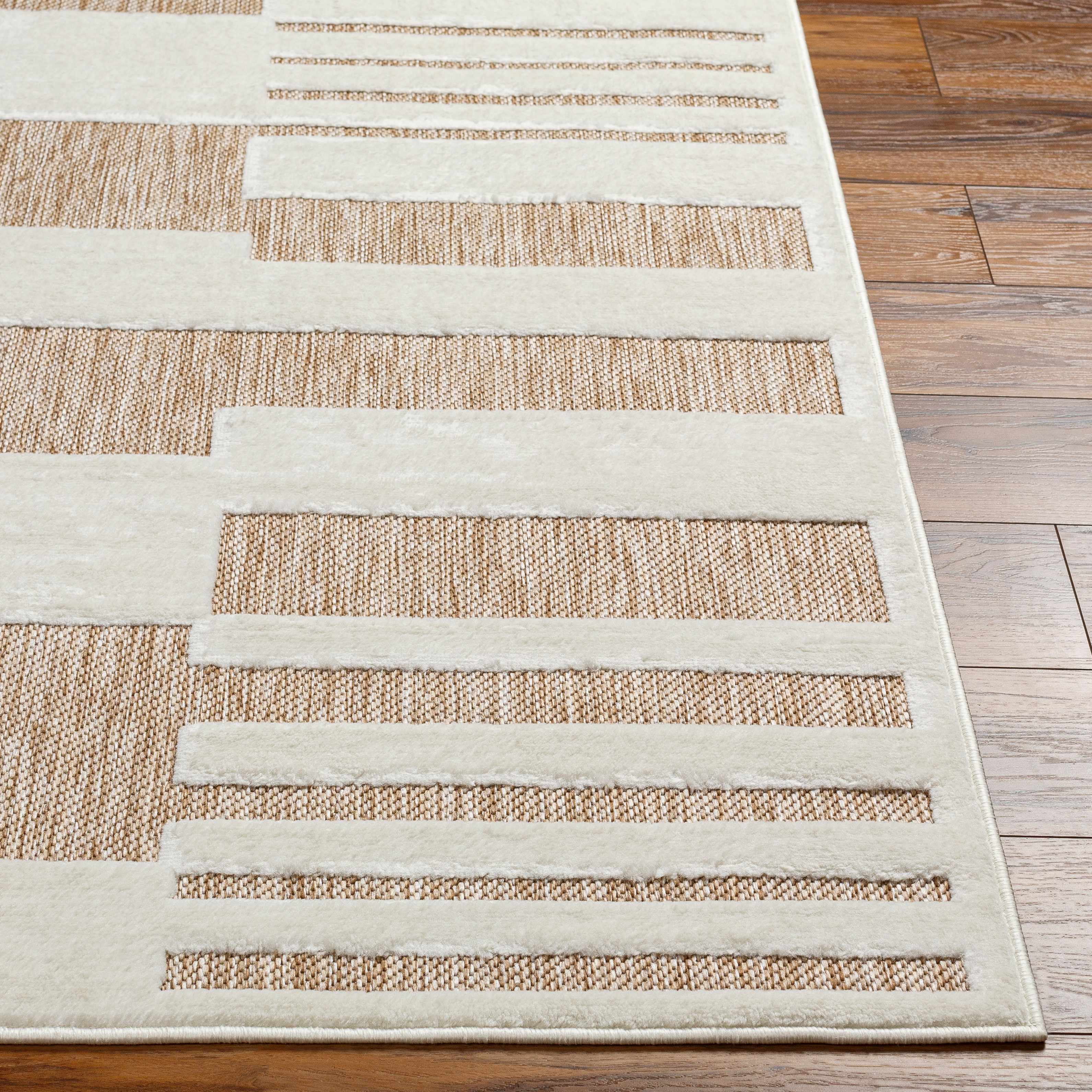 Nita Tan Outdoor Rug - Clearance - Image 6