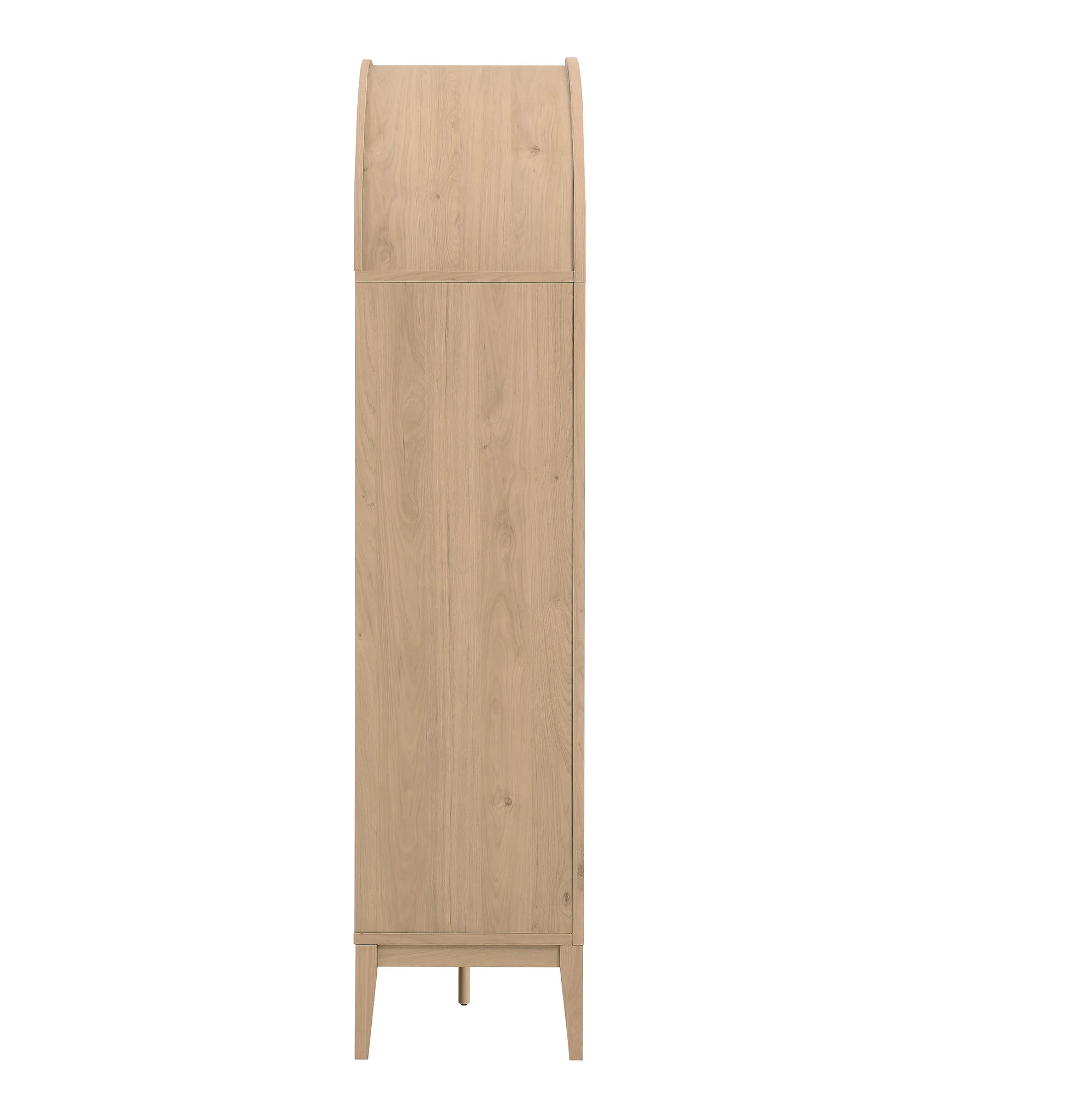 Nolan 74" Tall Wide Arched Storage Display Cabinet Bookshelf by Modway - Image 17