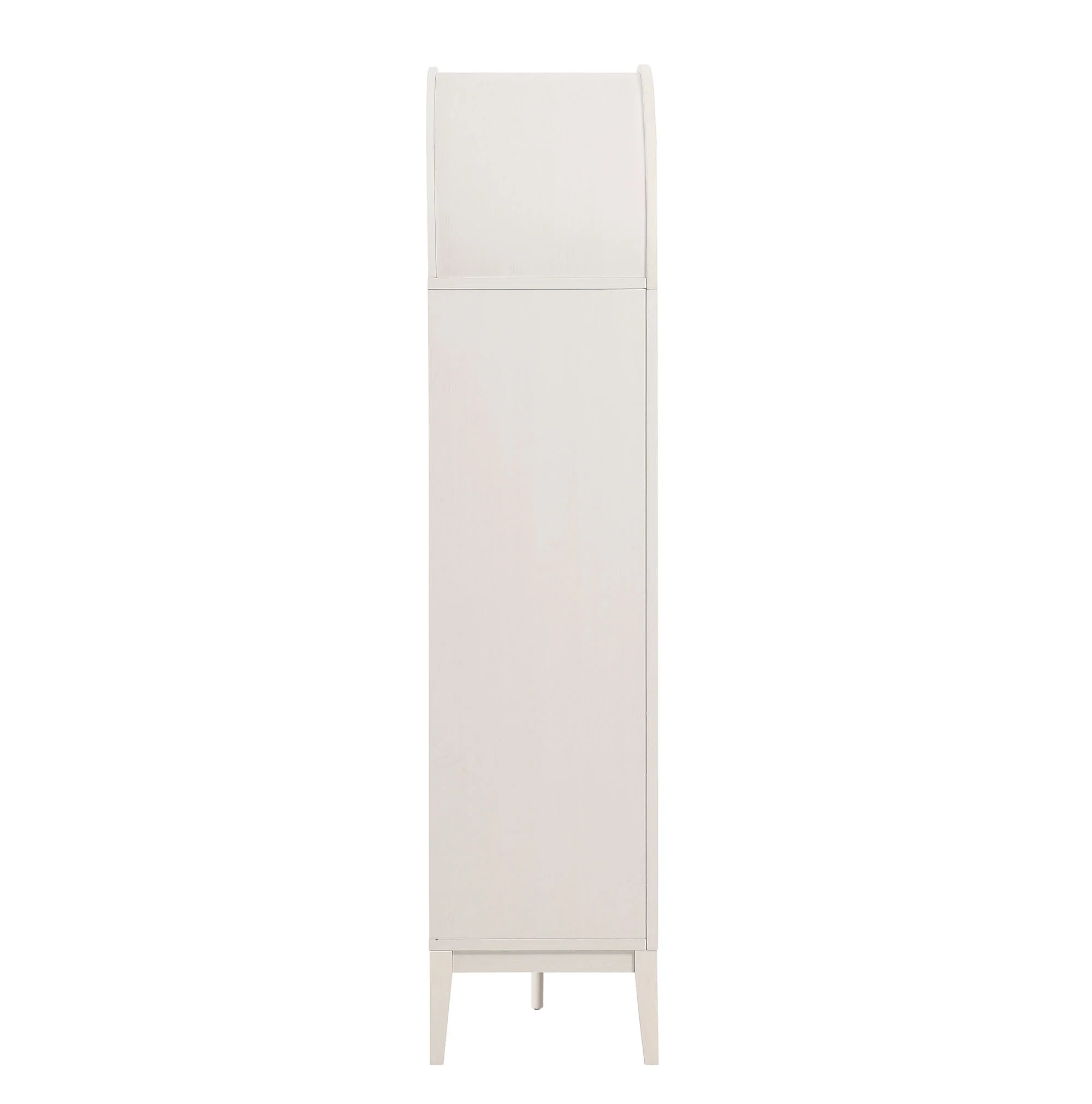 Nolan 74" Tall Wide Arched Storage Display Cabinet Bookshelf by Modway - Image 4