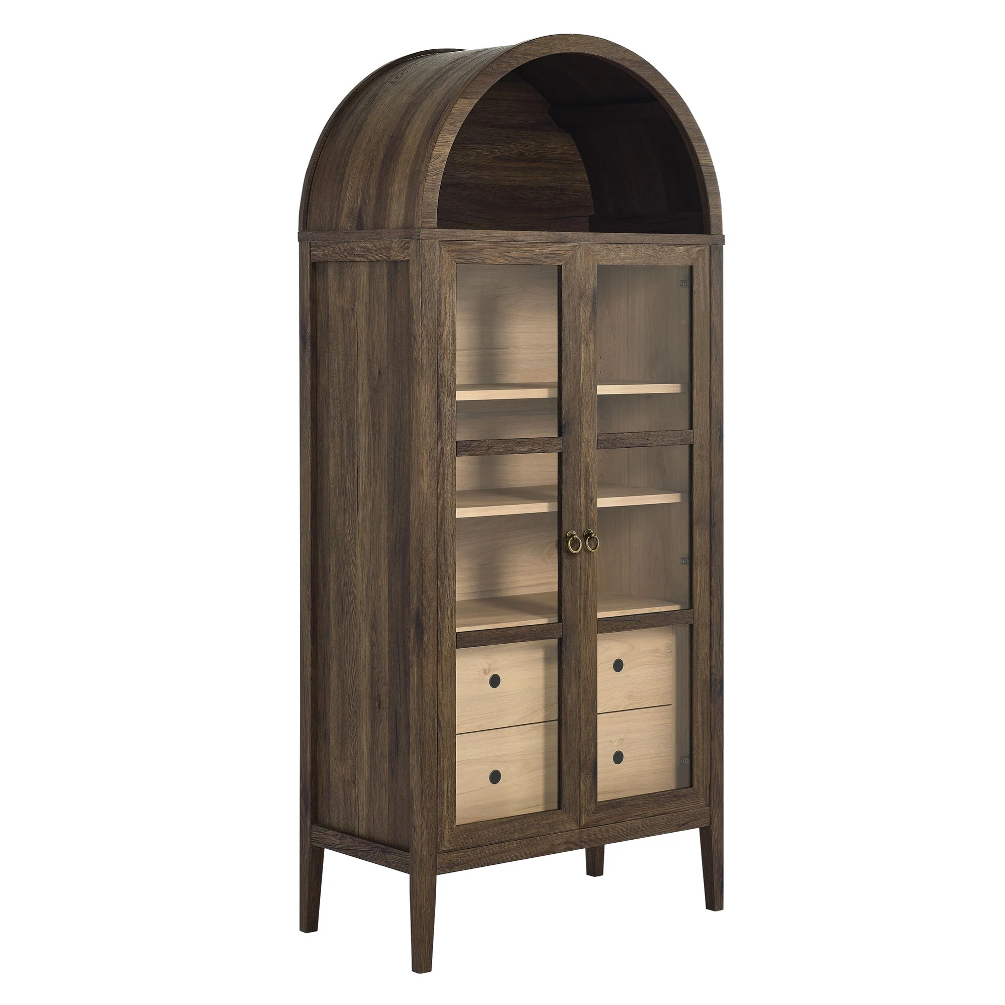 Nolan Tall Arched Storage Display Cabinet by Modway - Image 26