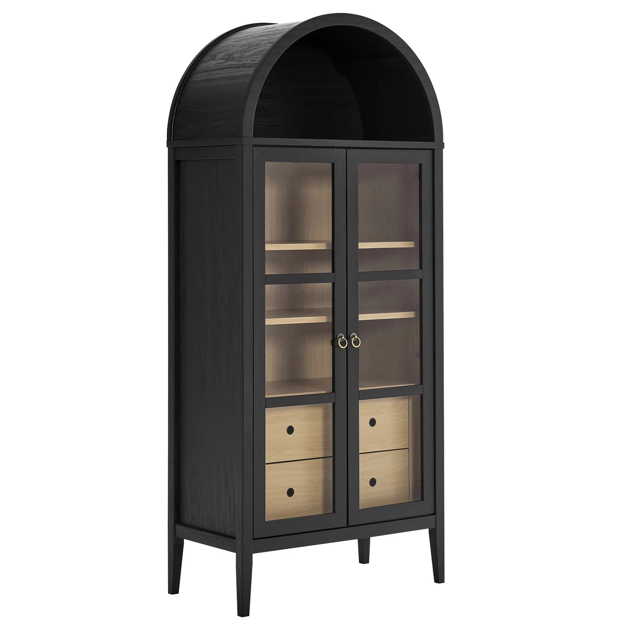 Nolan Tall Arched Storage Display Cabinet by Modway - Image 28