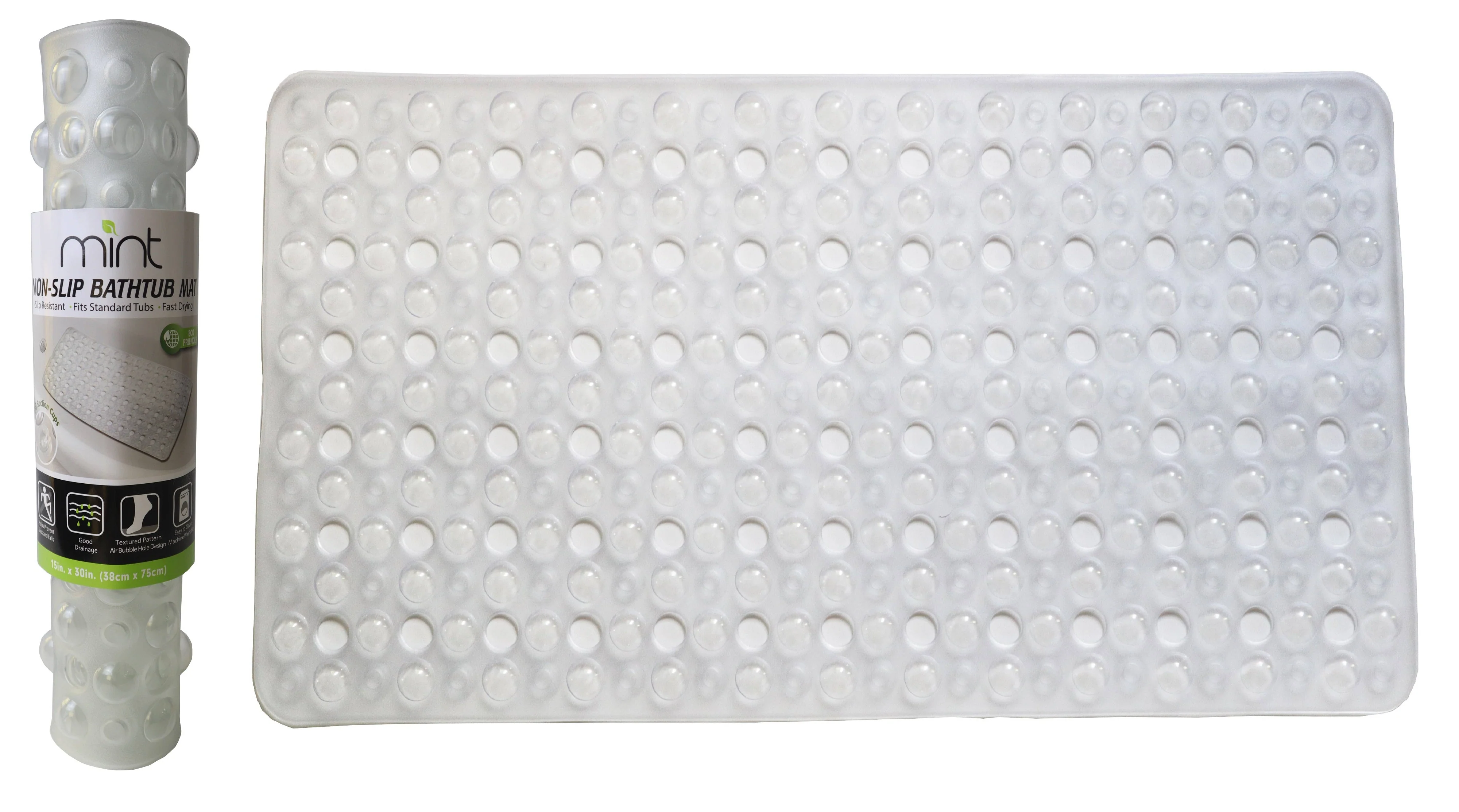 Non Skid Bubble Bath Mat - 4 Colors! - Image 5