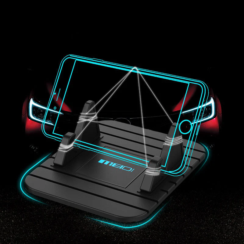 Non Slip Car Phone Holder Silicone Dashboard GPS Phone Stand - Image 3