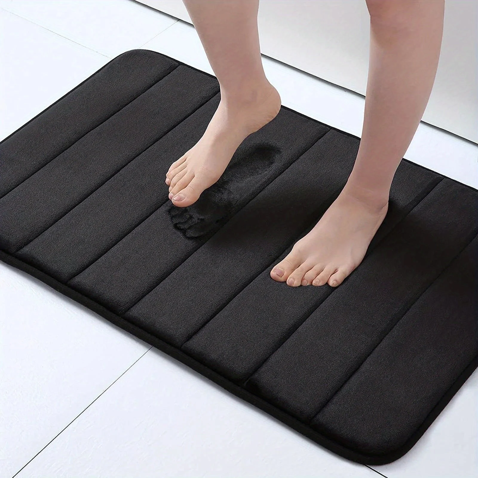 Non Slip Microfiber Bath Mat Quick Dry Water Absorbent 40x60 50x80cm - Image 11