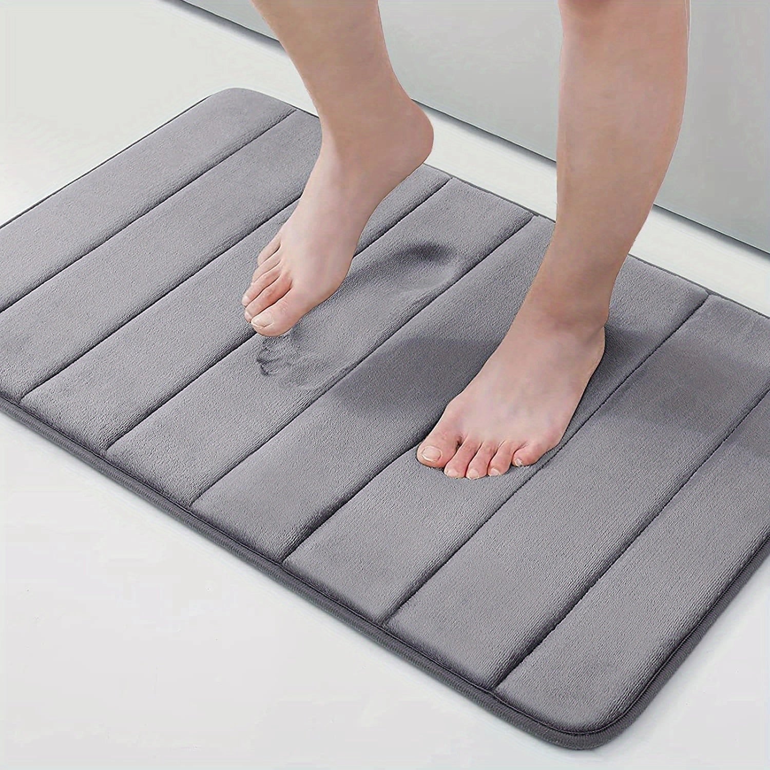 Non Slip Microfiber Bath Mat Quick Dry Water Absorbent 40x60 50x80cm - Image 13