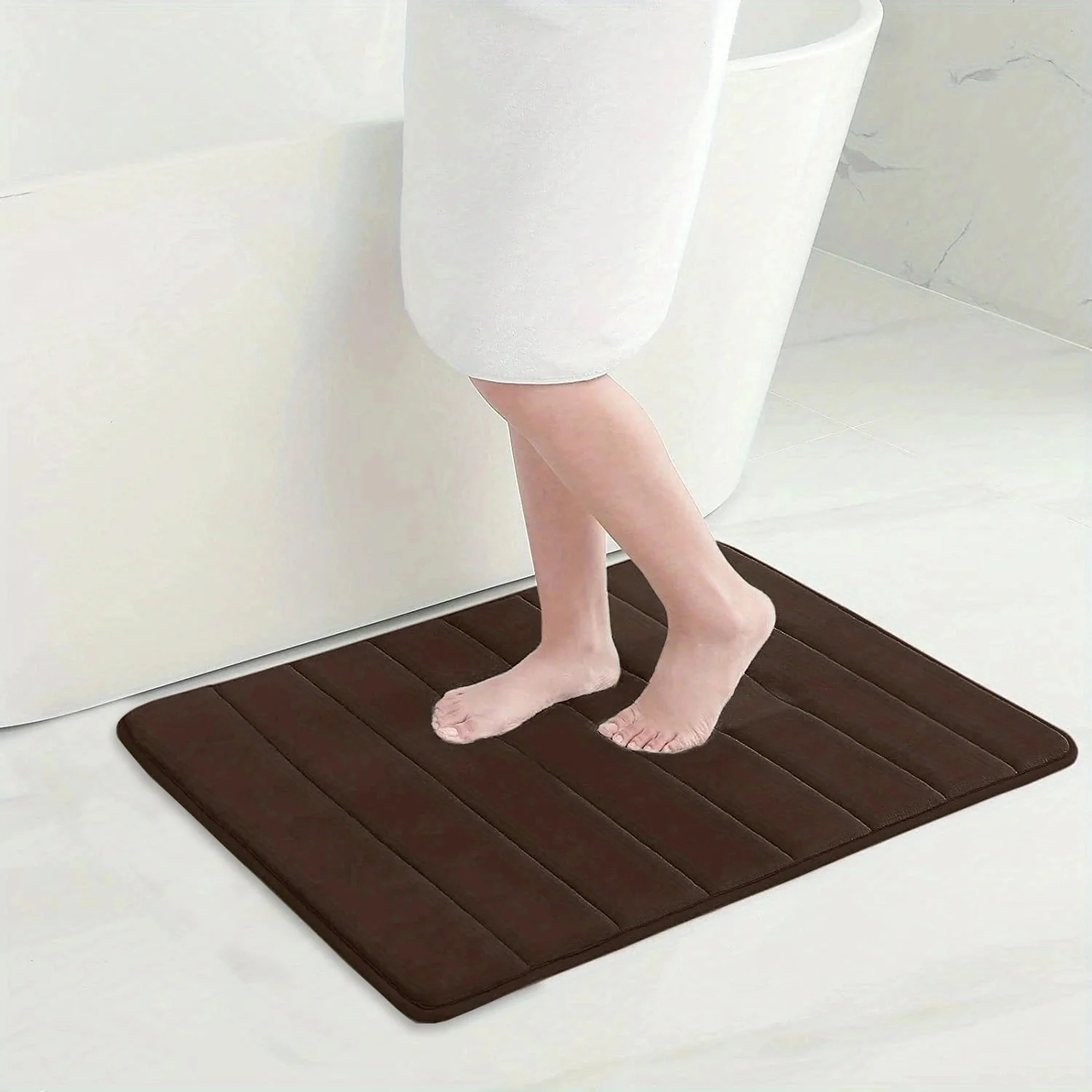 Non Slip Microfiber Bath Mat Quick Dry Water Absorbent 40x60 50x80cm - Image 14