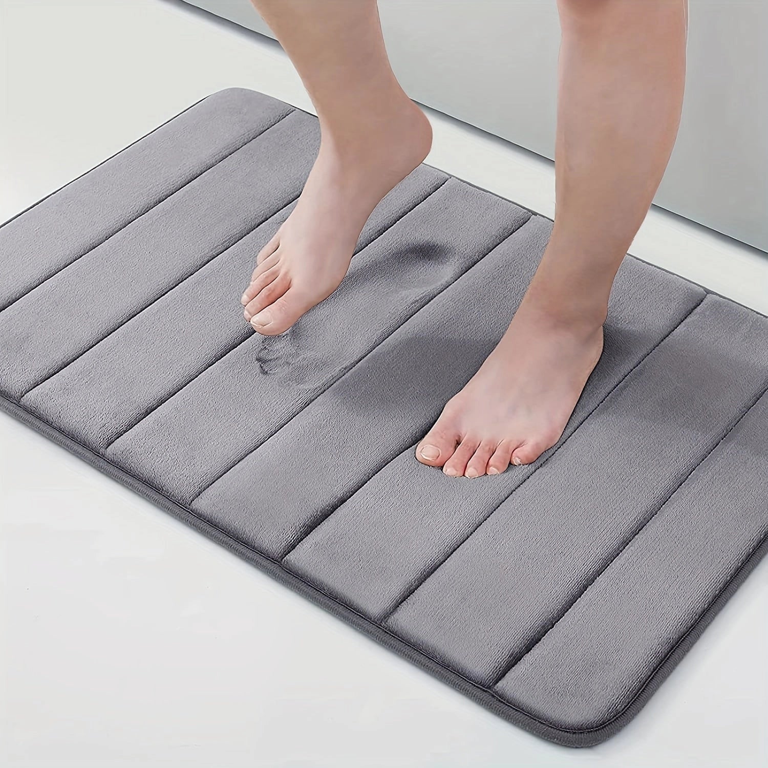 Non Slip Microfiber Bath Mat Quick Dry Water Absorbent 40x60 50x80cm - Image 6