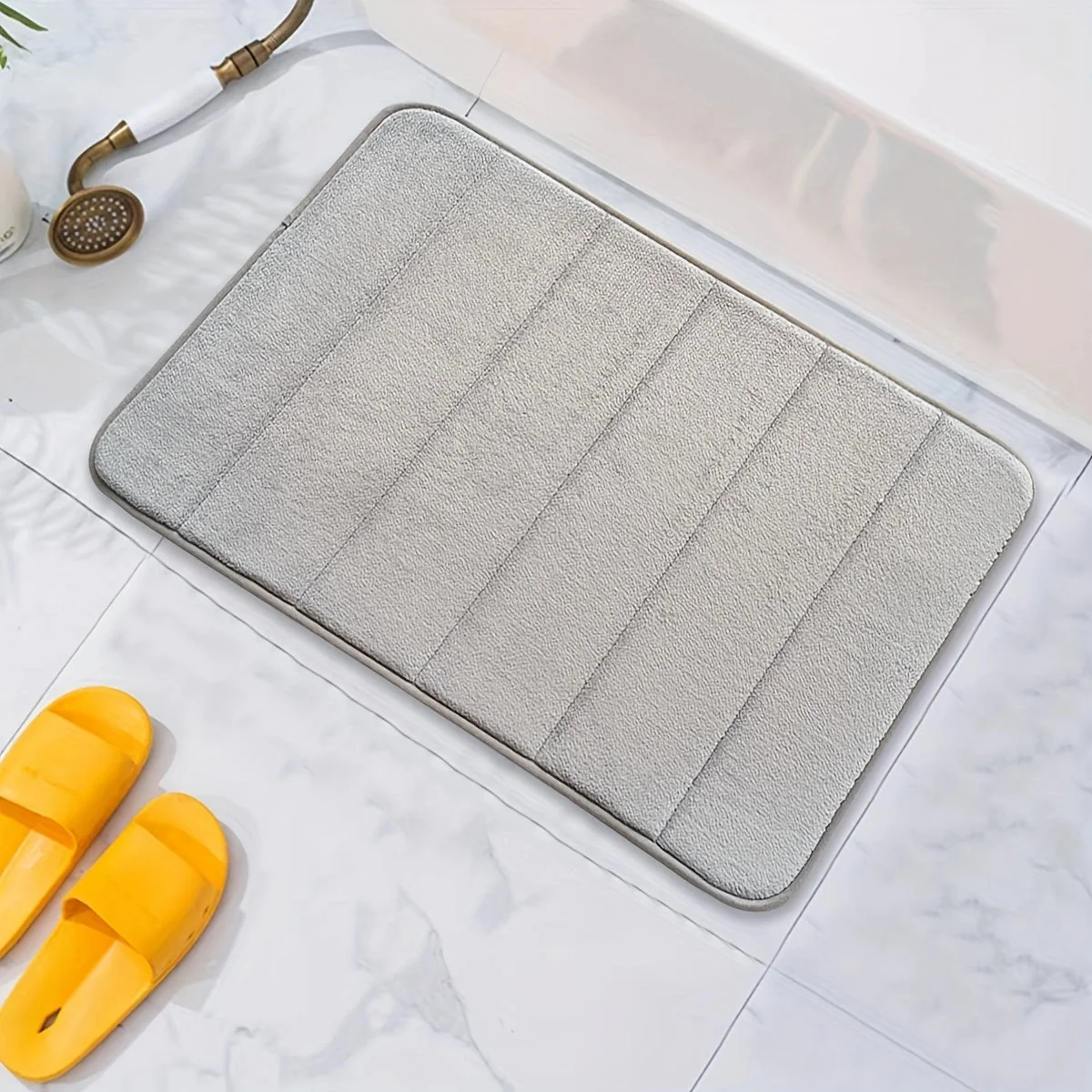 Non Slip Microfiber Bath Mat Quick Dry Water Absorbent 40x60 50x80cm - Image 8