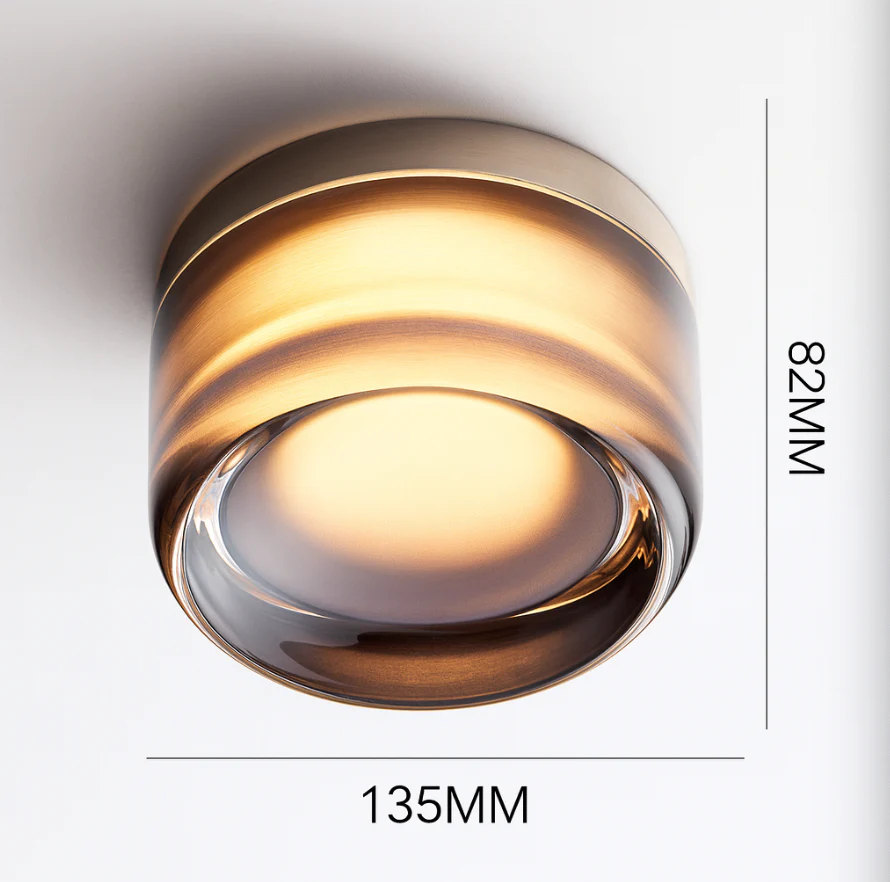 Nordic Acrylic Dimple LED Wall Sconce 1-Light 3-Color Adjustable - Image 24
