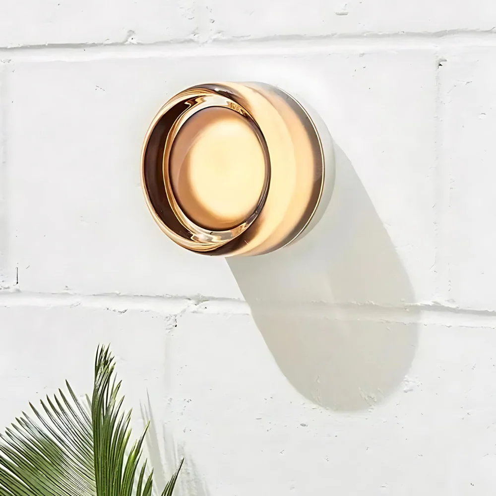Nordic Acrylic Dimple LED Wall Sconce 1-Light 3-Color Adjustable - Image 7