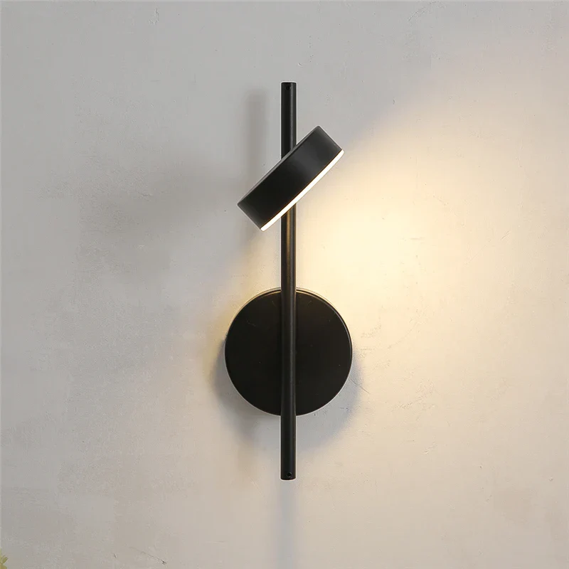 Nordic Adjustable LED Wall Lamp Reading Light for Bedroom Living Room Study - Image 2