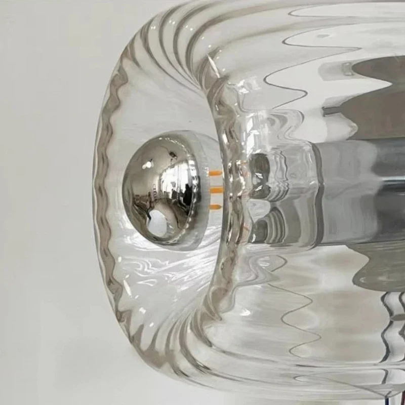 Nordic Bauhaus Glass Ceiling Light Retro LED Wall Lamp for Living Room Hallway - Image 7