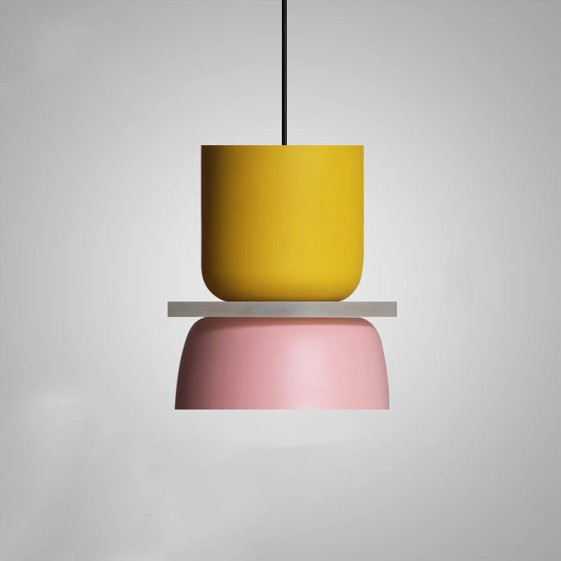 Nordic Dual-Tone Dome Pendant Light LED Zinc Alloy 1-Light Indoor - Image 13