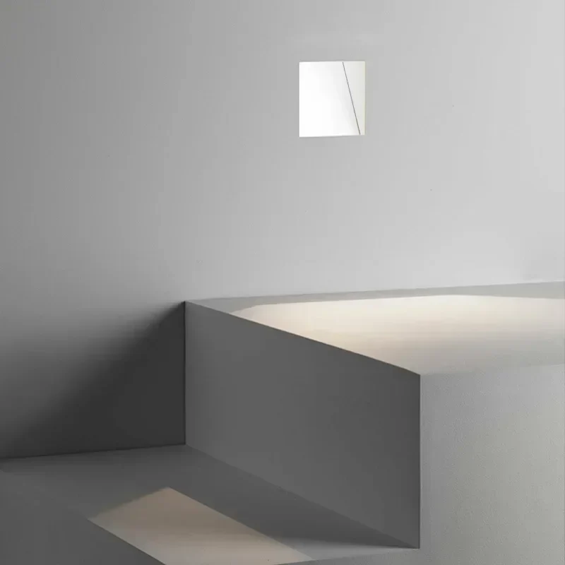 Nordic Frameless Stair LED Wall Light Stainless Steel Sensor Indoor - Image 10