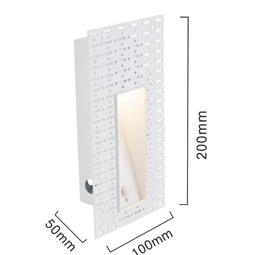 Nordic Frameless Stair LED Wall Light Stainless Steel Sensor Indoor - Image 18