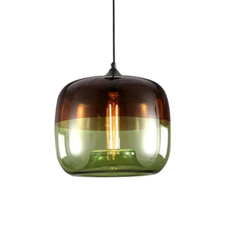Nordic Glass Pendant Light – Modern LED Hanging Lamp for Kitchen & Living Room - Image 6