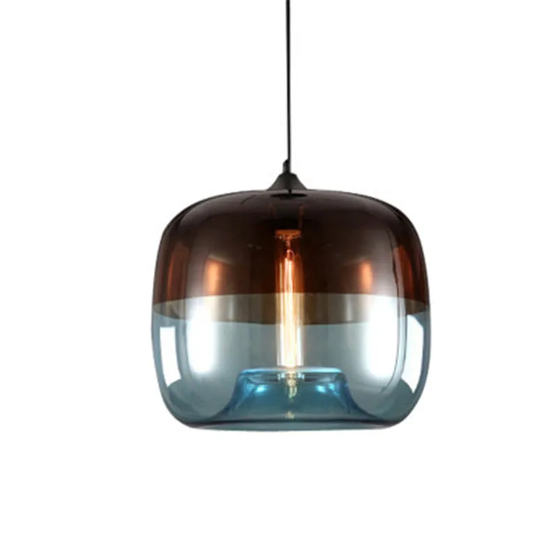 Nordic Glass Pendant Light – Modern LED Hanging Lamp for Kitchen & Living Room - Image 7