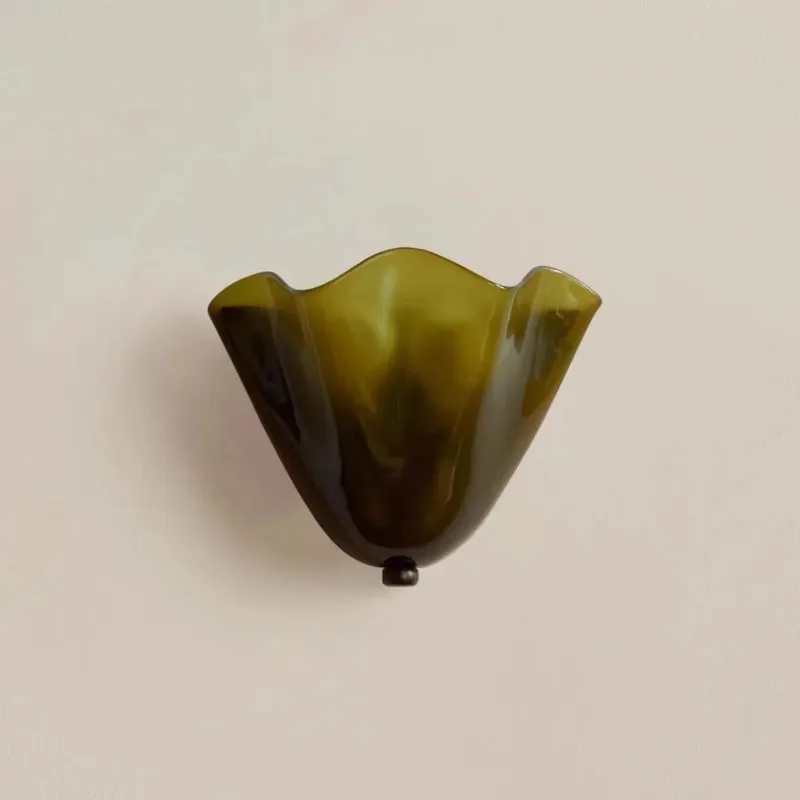 Nordic Glass Wall Lamp Minimalist Sconce for Hallway Stair Bedside Decor - Image 2