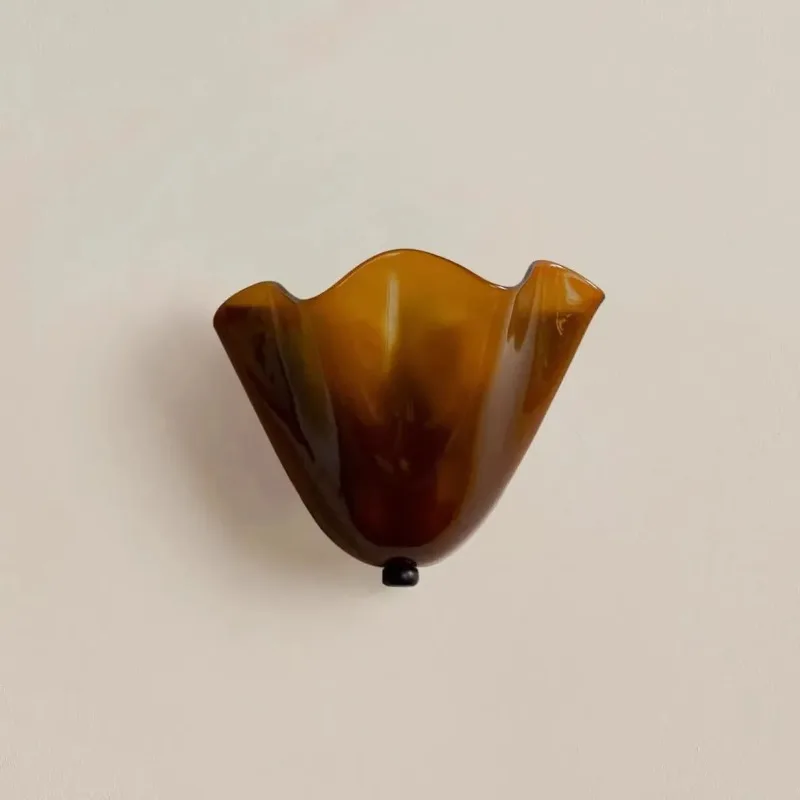 Nordic Glass Wall Lamp Minimalist Sconce for Hallway Stair Bedside Decor - Image 4
