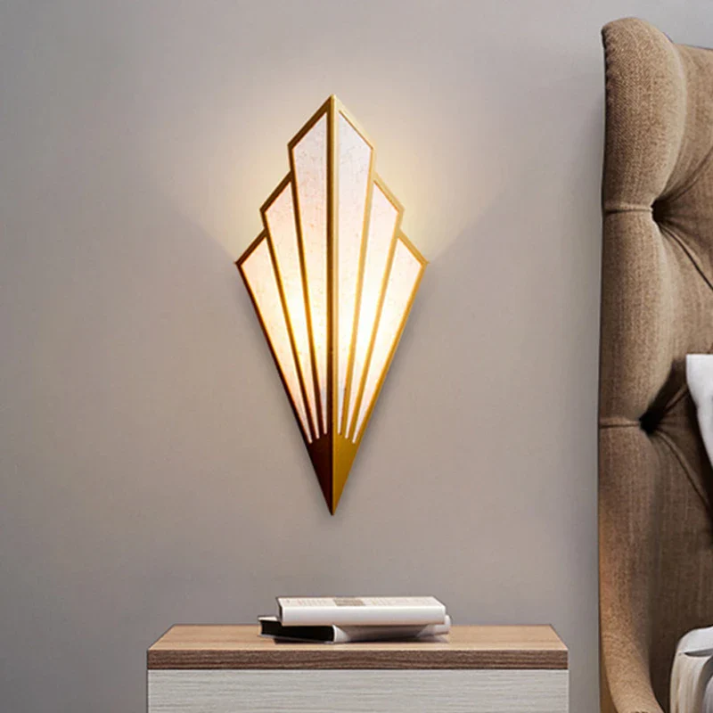 Nordic LED Iron Wall Lamp Modern Bedside Wall Light Living Room Bedroom Decor - Image 3