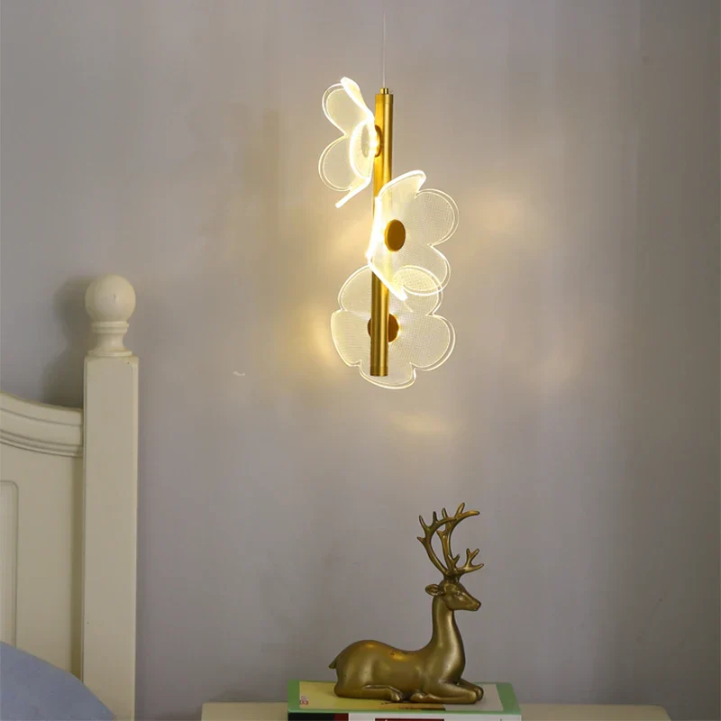 Nordic LED Pendant Light Ceiling Hanging Lamp Bedroom Bedside Kids Room Decor - Image 3