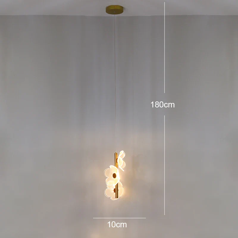 Nordic LED Pendant Light Ceiling Hanging Lamp Bedroom Bedside Kids Room Decor - Image 7